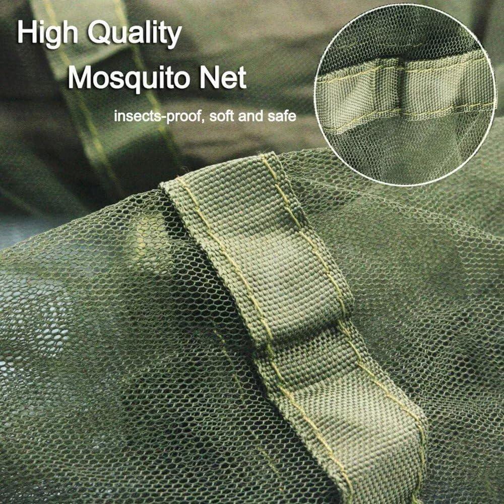 Hamaca Doble KANCOKIT con Toldo Impermeable y Red Mosquitos