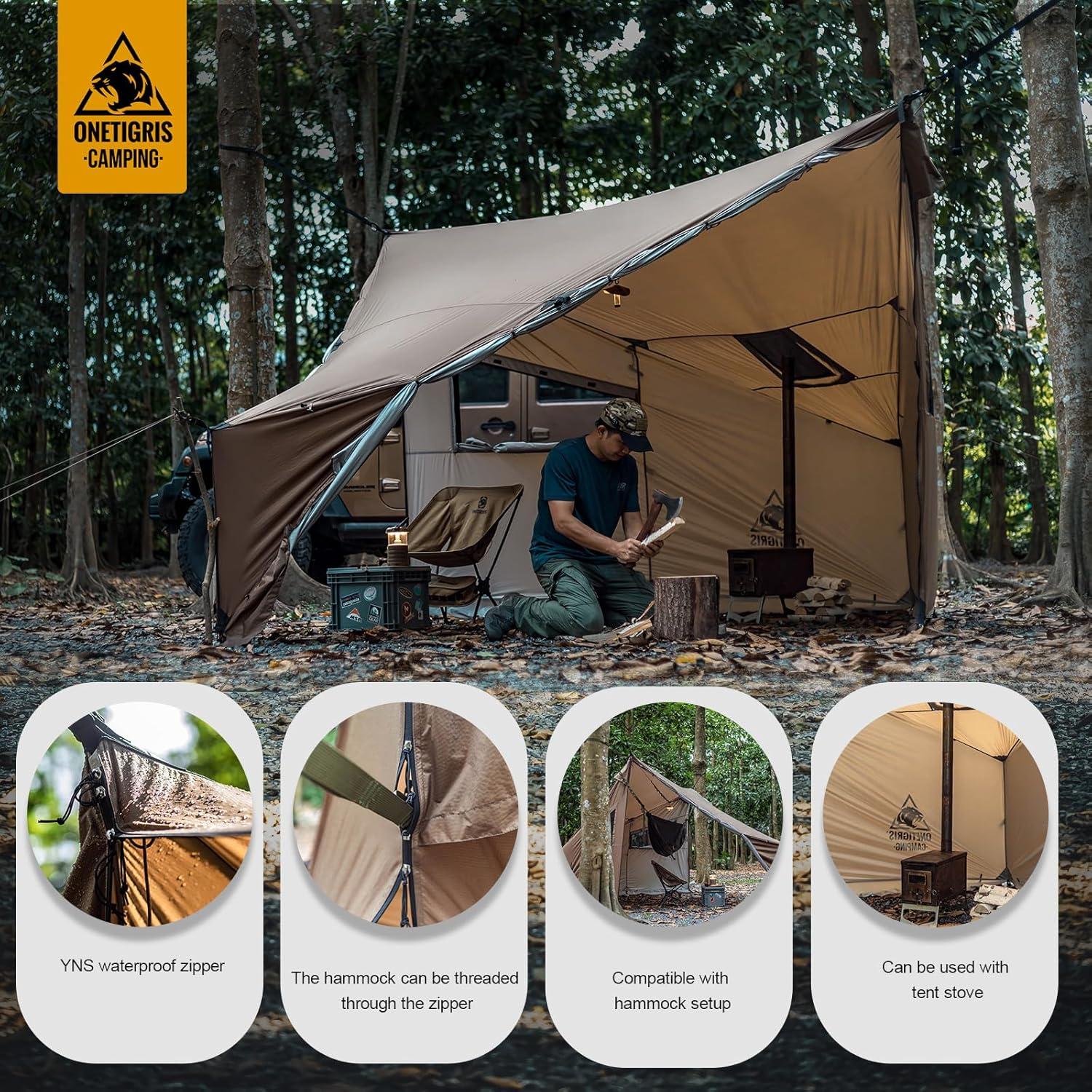 Tienda de Camping OneTigris COZSHACK para 2 Personas