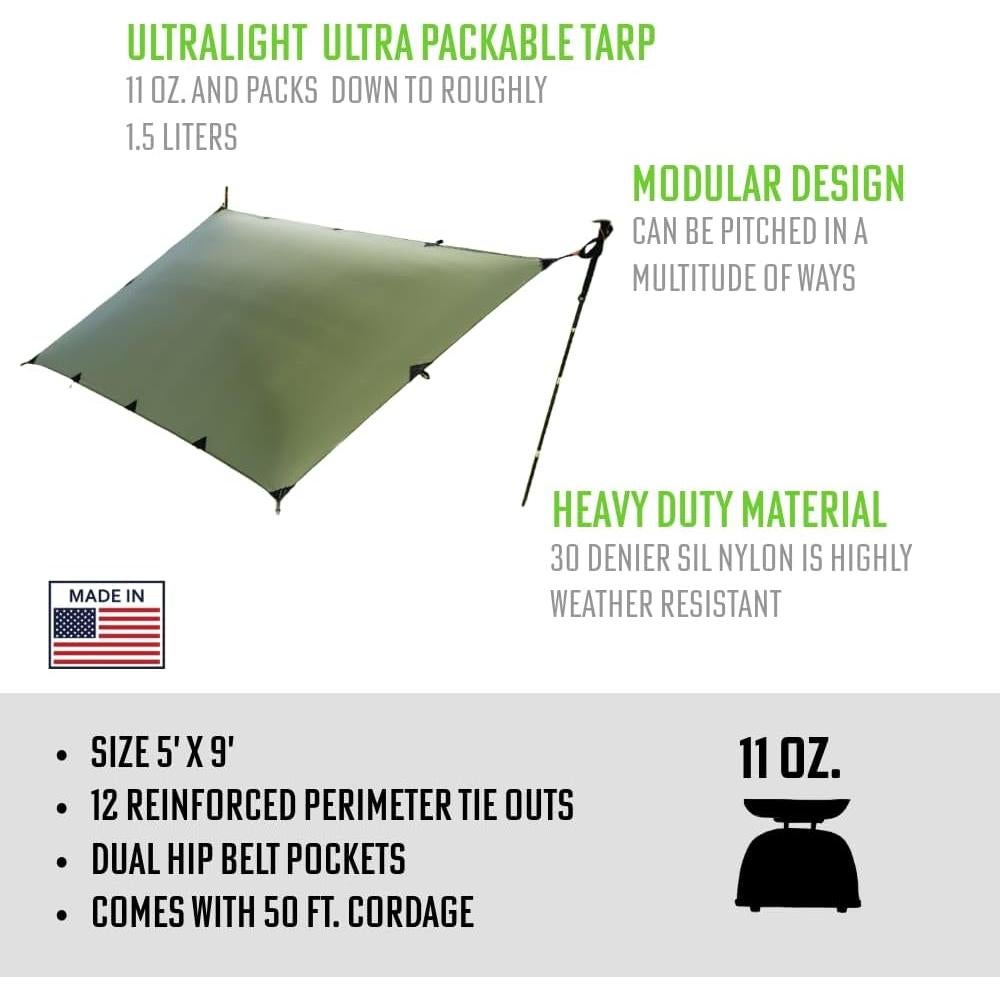 Lona Gunnison Seek Outside 152.4x266.7 cm Impermeable