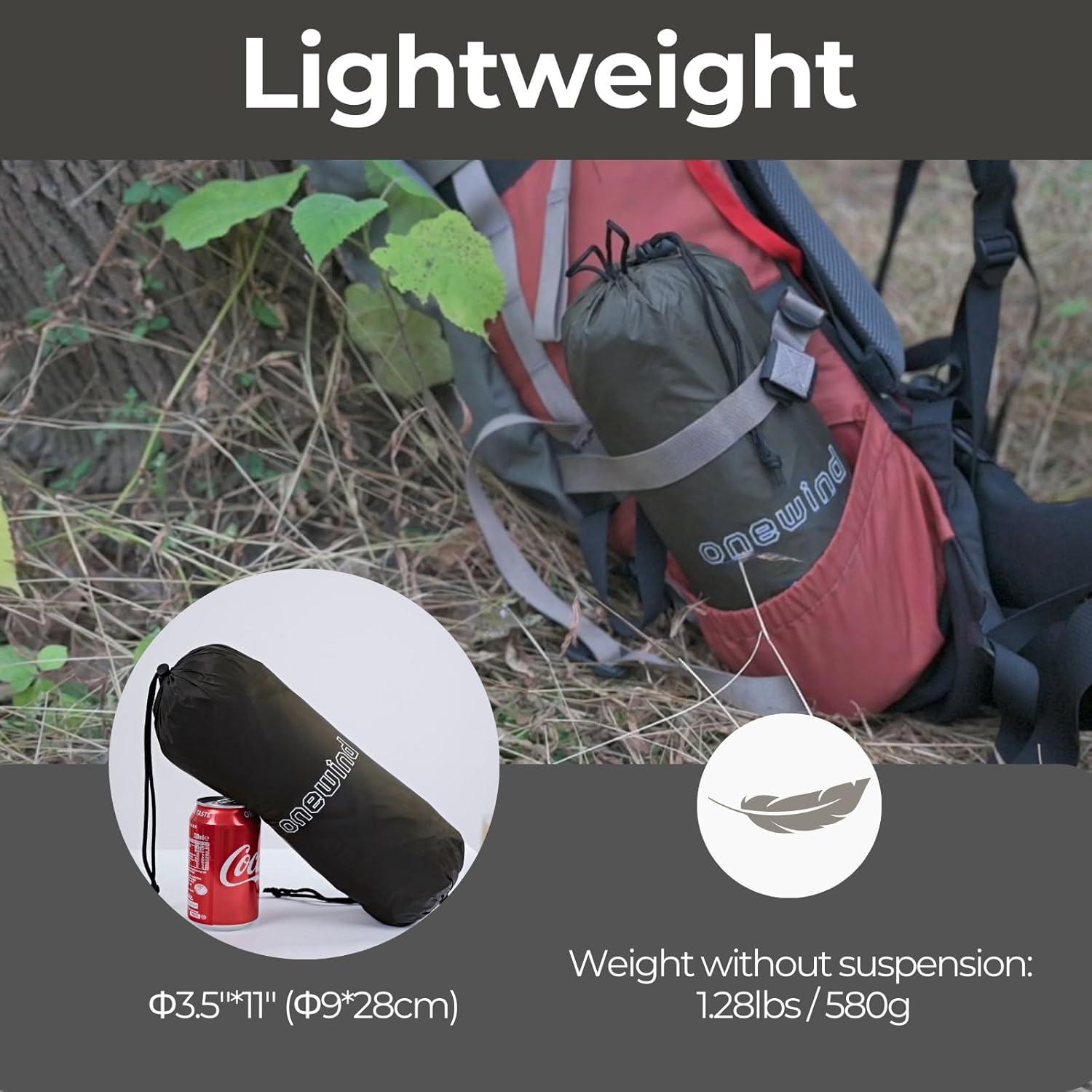 Tarp de Hamaca Onewind 12x10 pies Impermeable Ultraligero