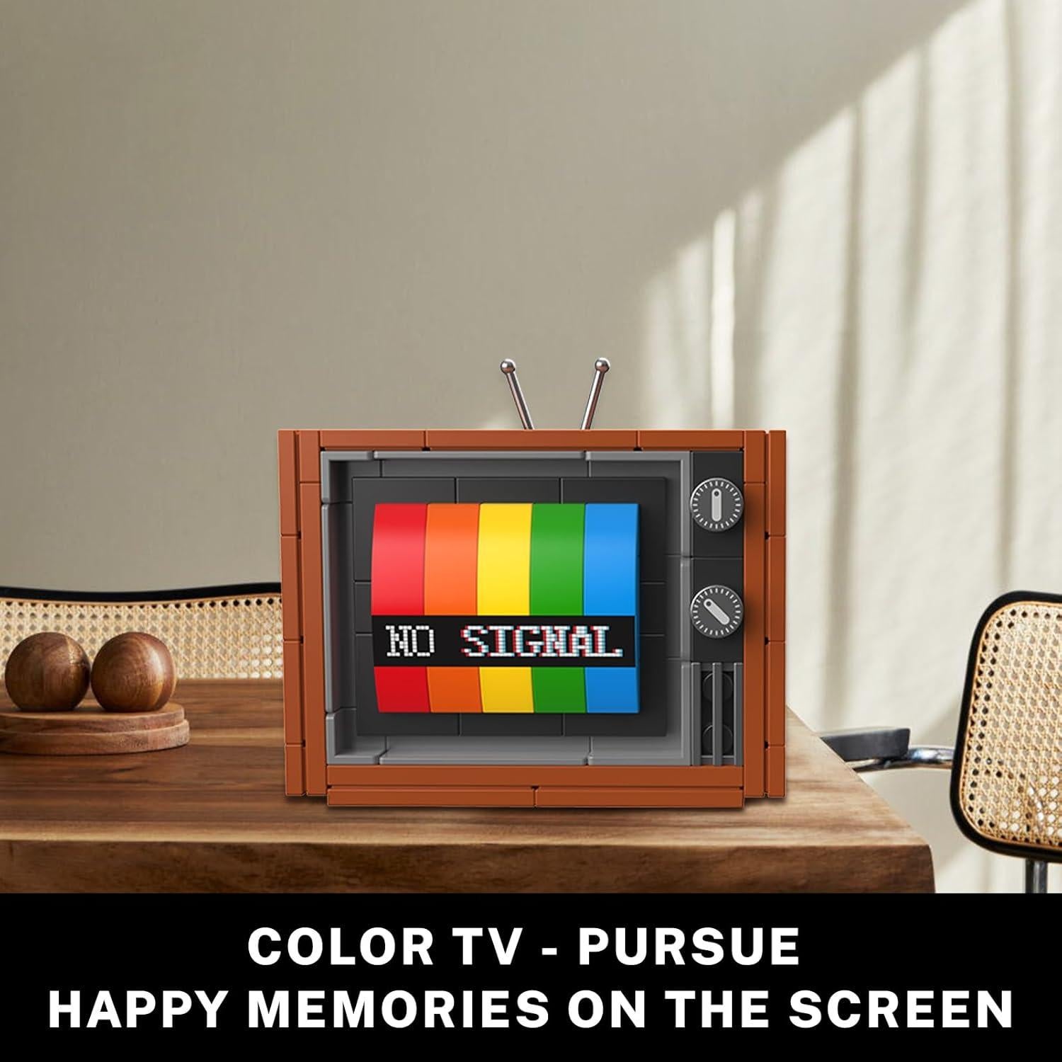 Set Retro JMBricklayer 20131 Máquina de Escribir y Walkman