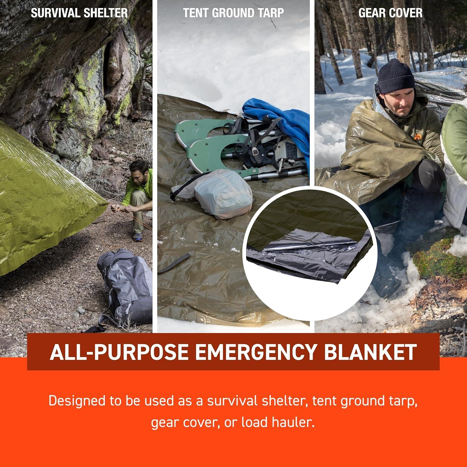 Manta de Emergencia S.O.L. 248.92x147.32 cm Impermeable