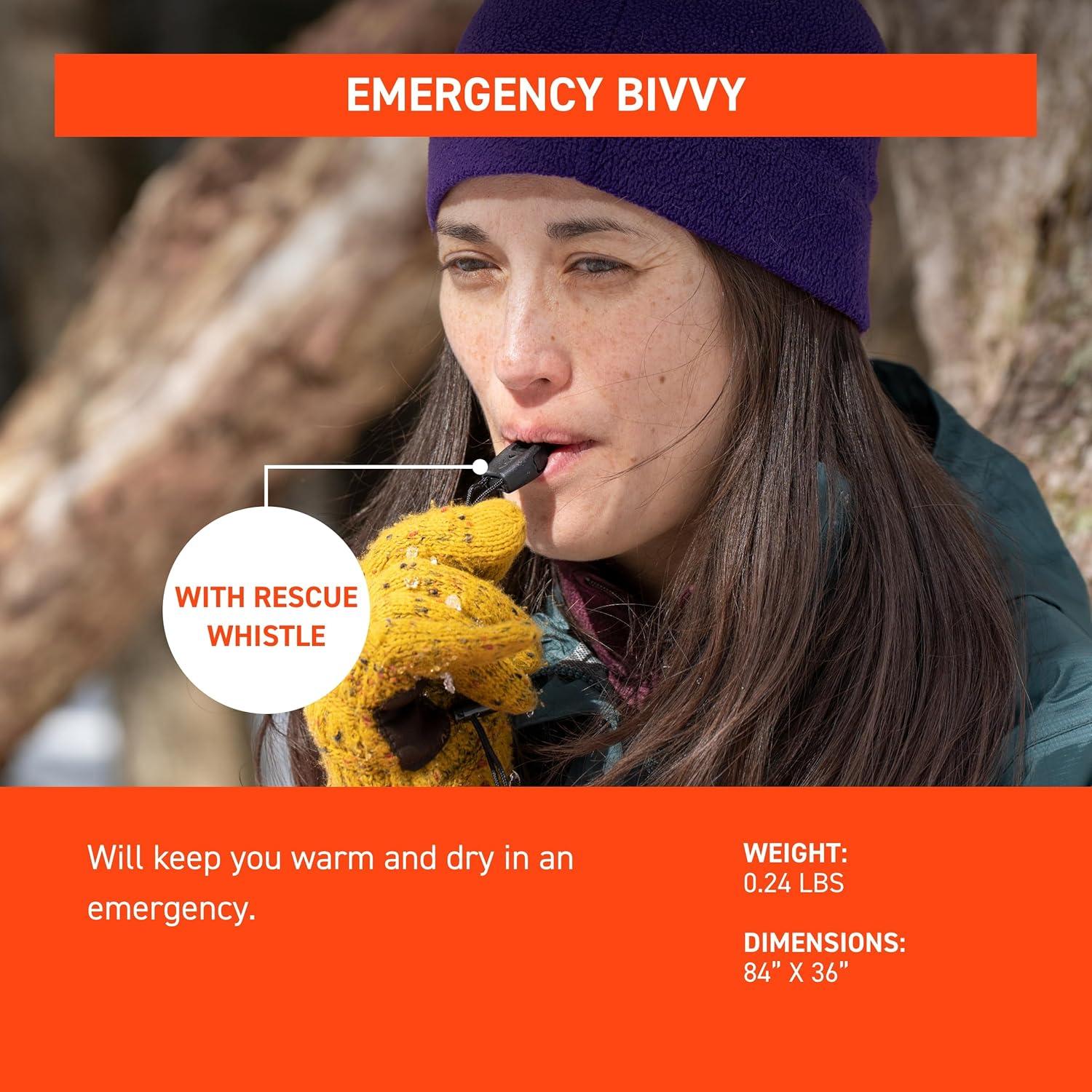 Bivvy de Emergencia S.O.L. Verde 91x213 cm Impermeable