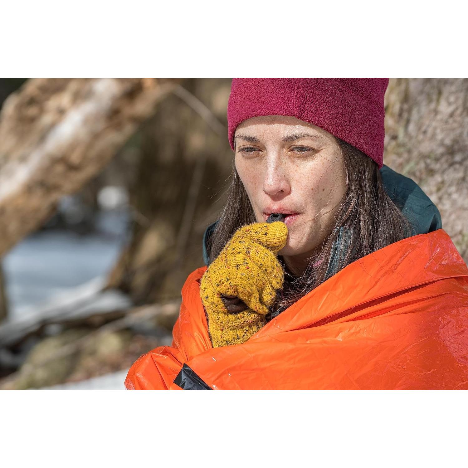 Bivvy de Emergencia XL S.O.L. - Manta Impermeable Naranja 213x152cm