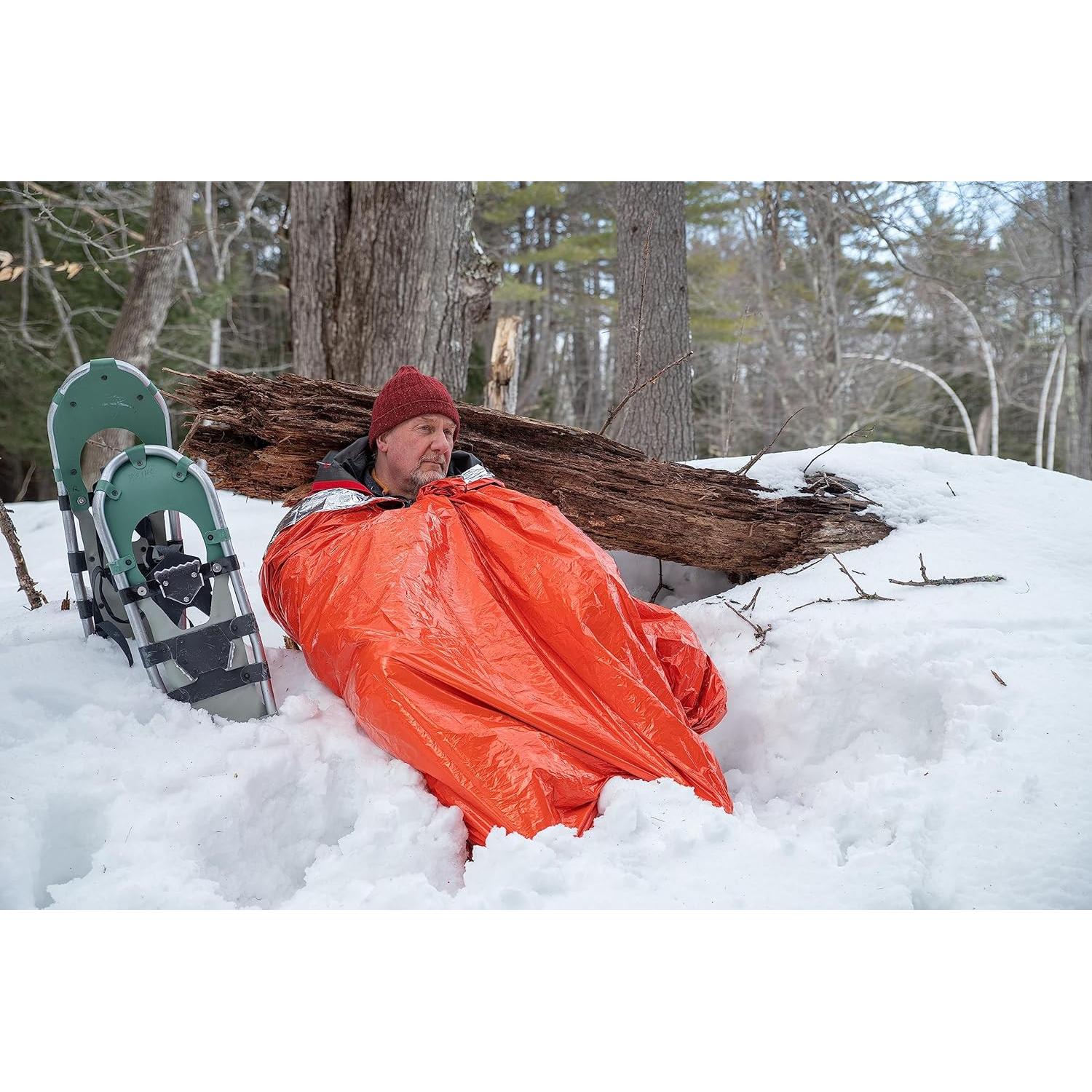 Bivvy de Emergencia XL S.O.L. - Manta Impermeable Naranja 213x152cm