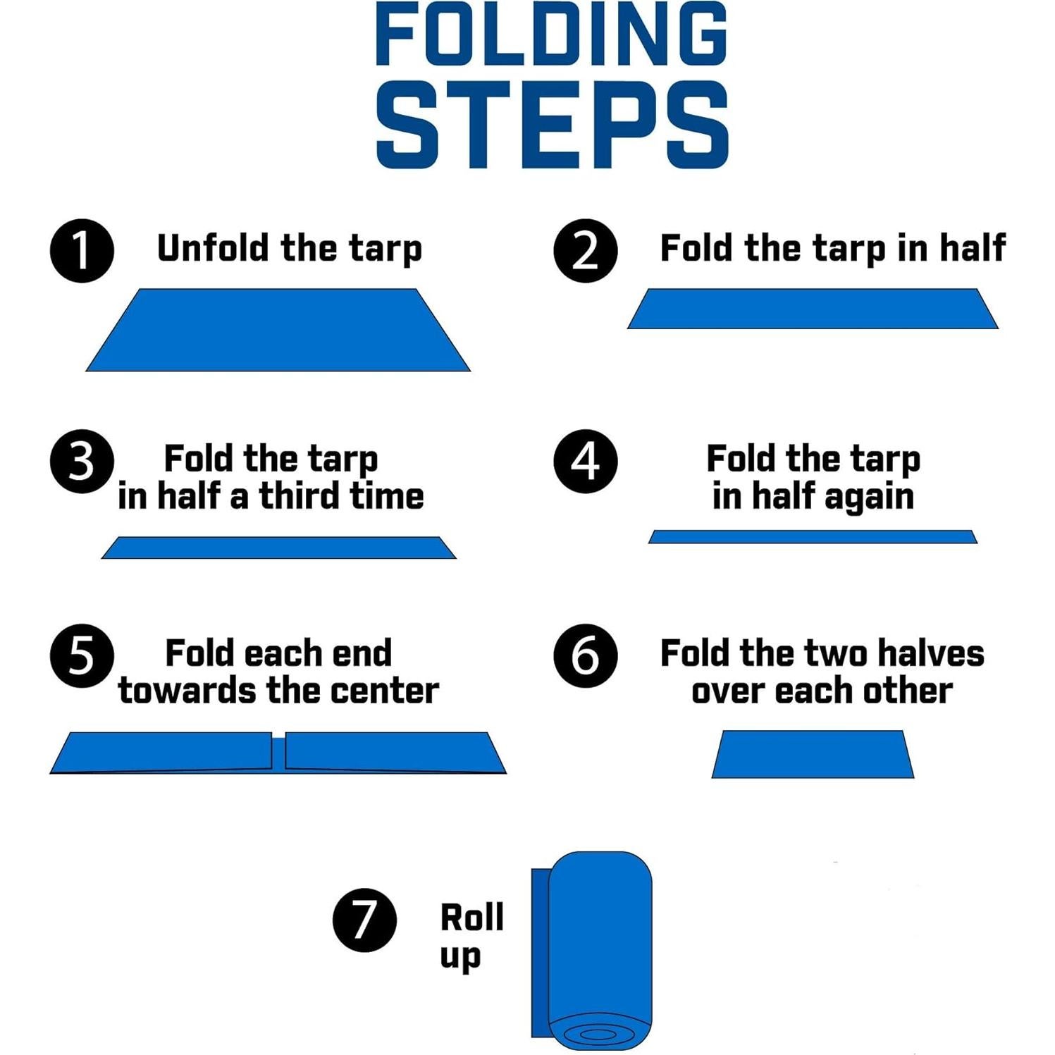 Lona Impermeable B-Air Grizzly 8x10 ft Polietileno 5 Mils