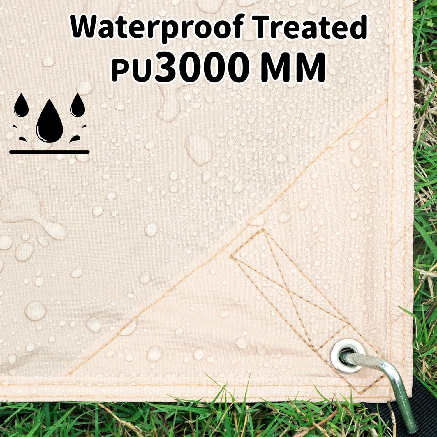 Huella de tienda YEEKORO 149x220 cm Tela Oxford 210D Impermeable