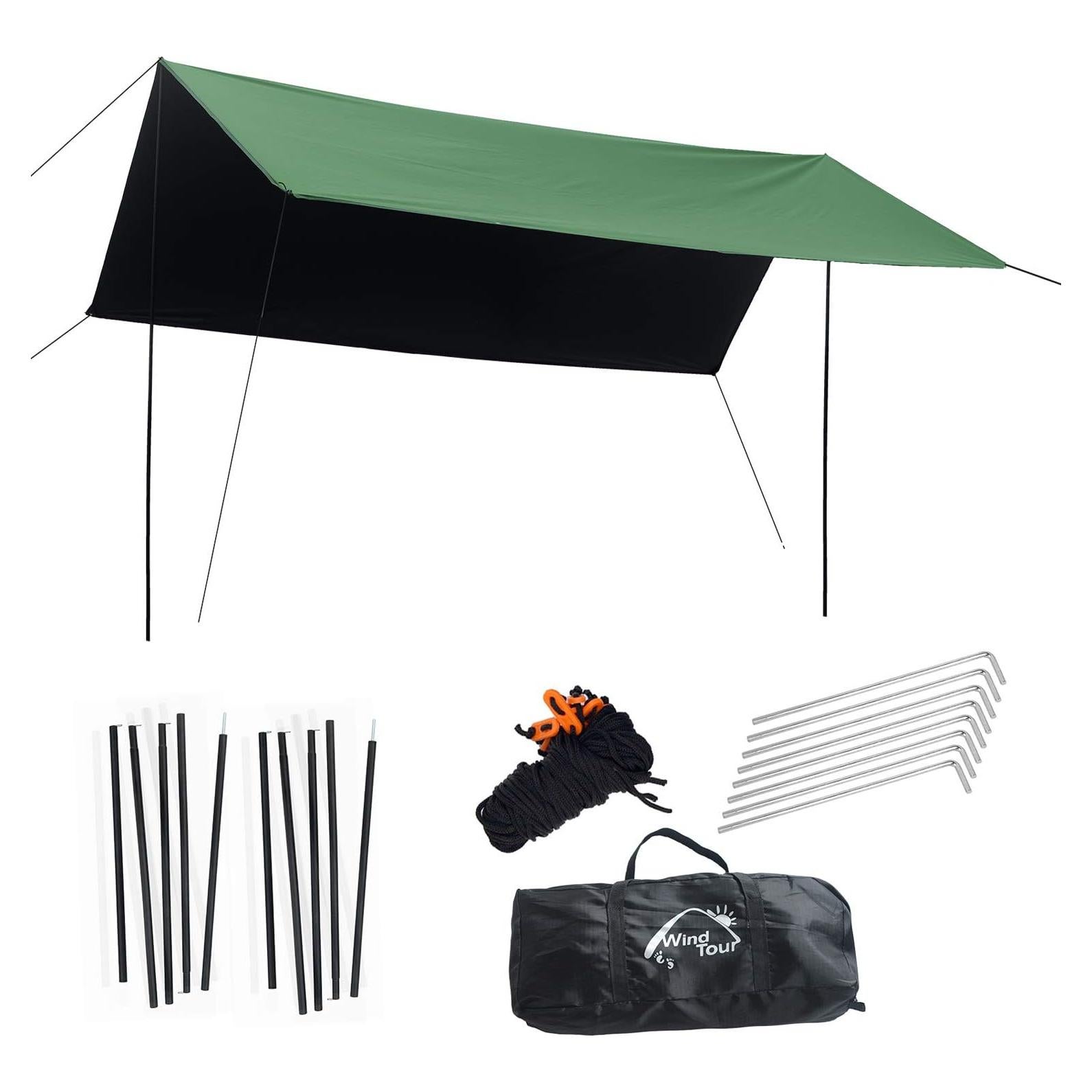 Toldo Portátil Wind Tour 299.72x299.72 cm Resistente al Agua UV