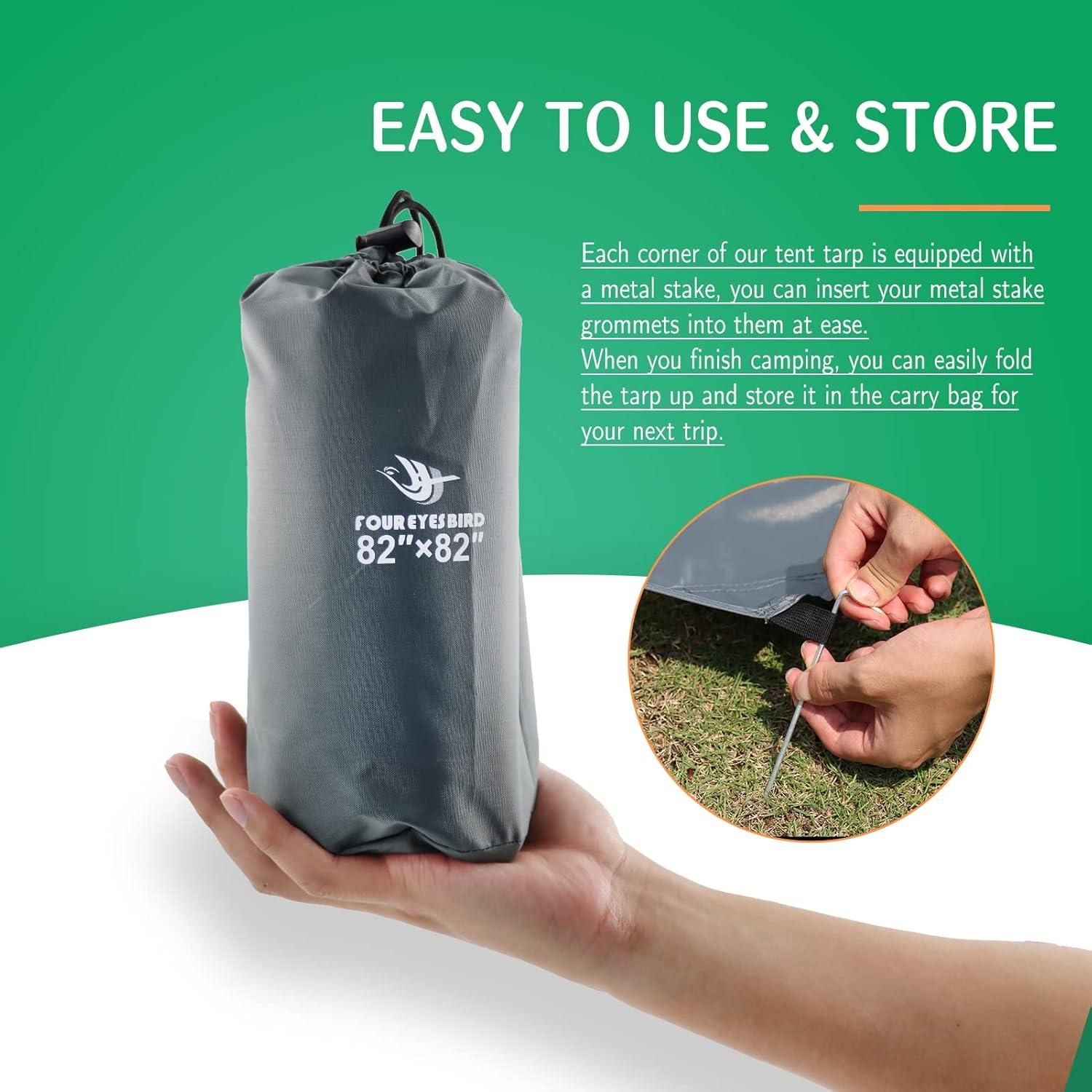 Lona de Camping Impermeable Arctic Lemmings 218x145 cm