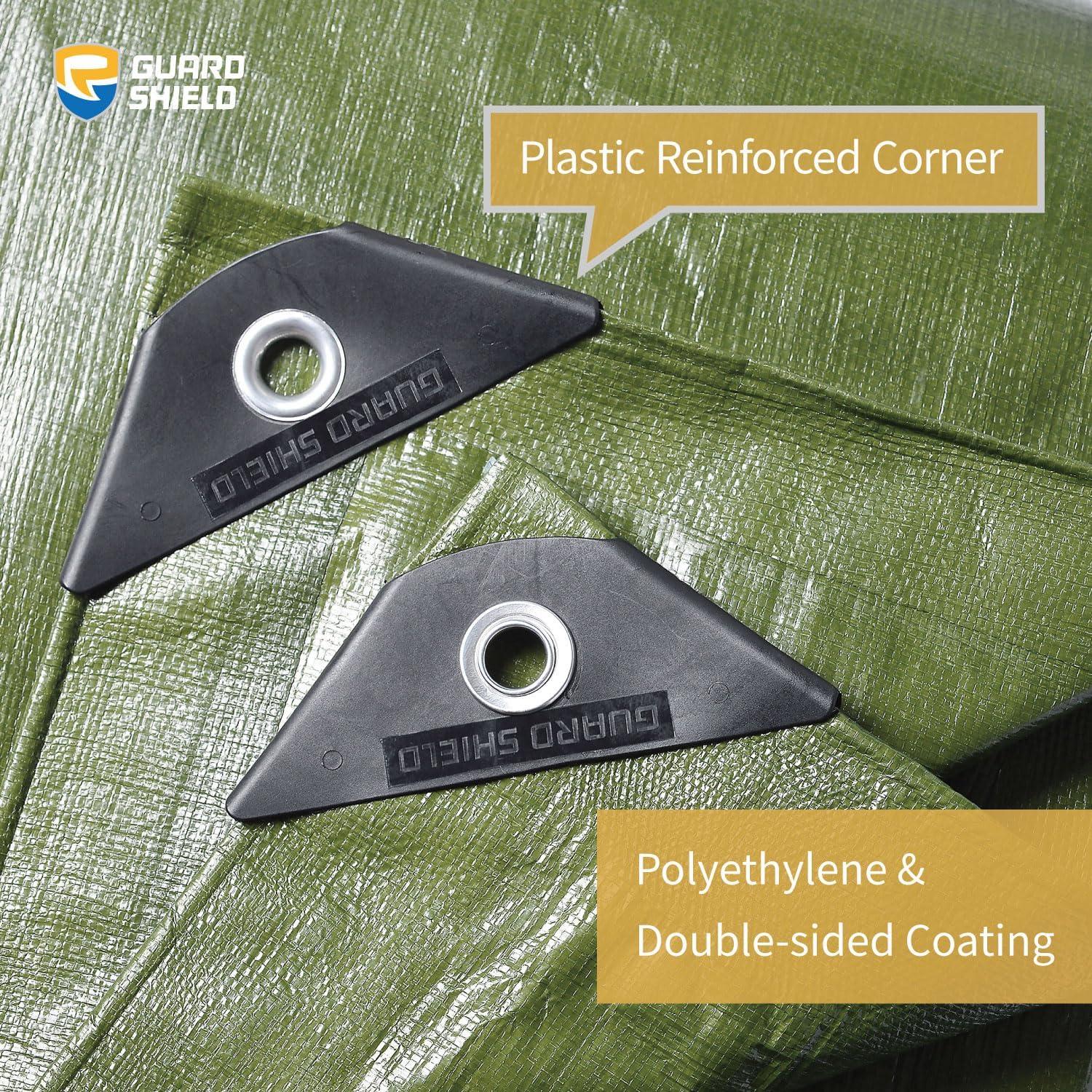 Toldo GUARD SHIELD Verde 12x16 (3.66x4.88m) Impermeable 12mil