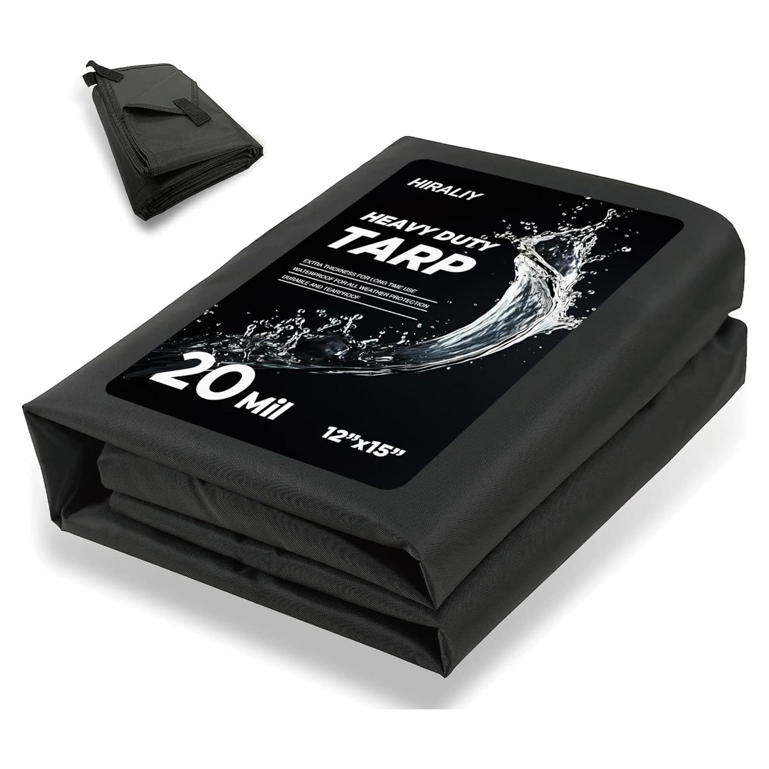 Lona Impermeable HIRALIY 12x15 pies 20 Mil Alta Resistencia
