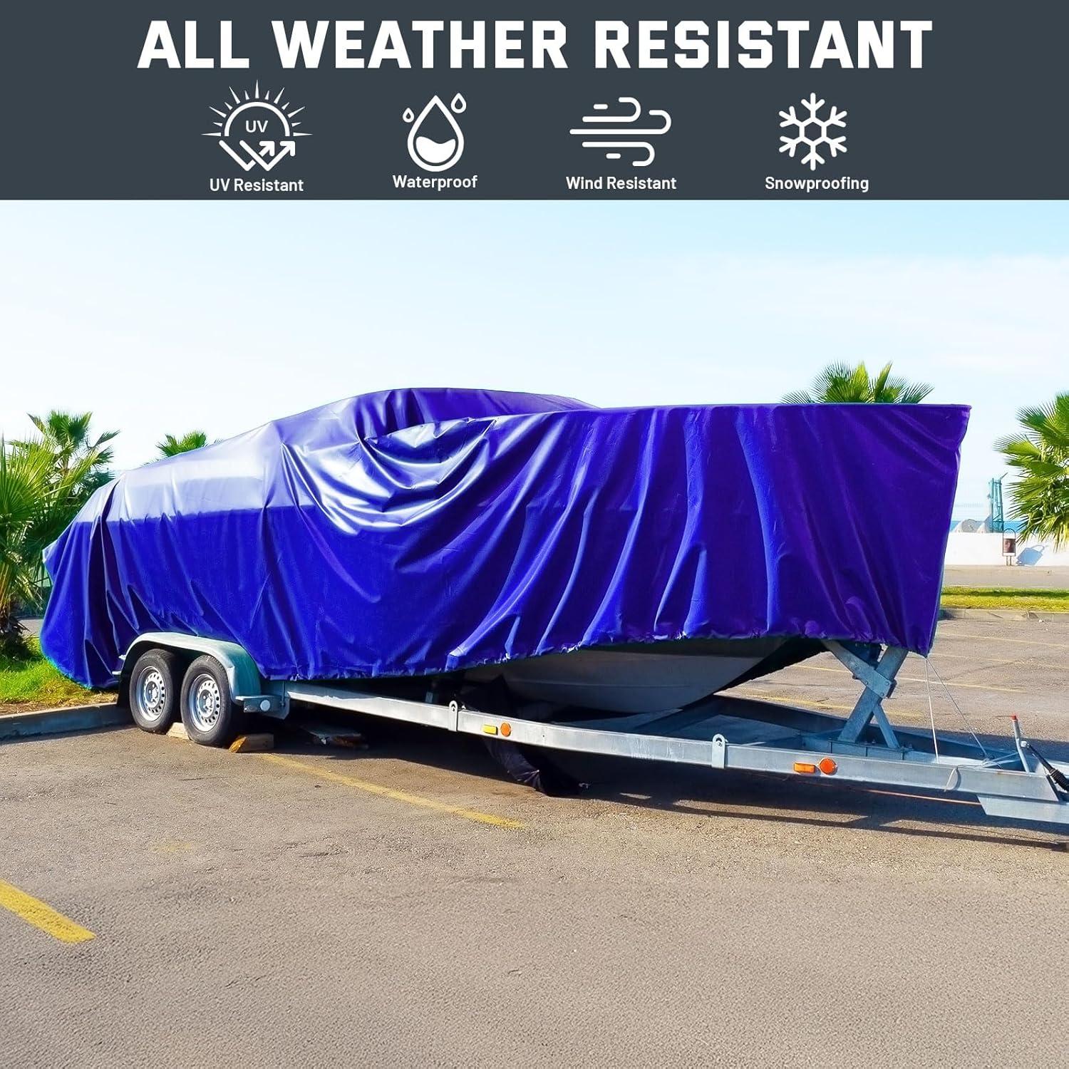 Lona Impermeable Kesfitt 6.1x6.1m 16 Mil Resistente al Desgarro