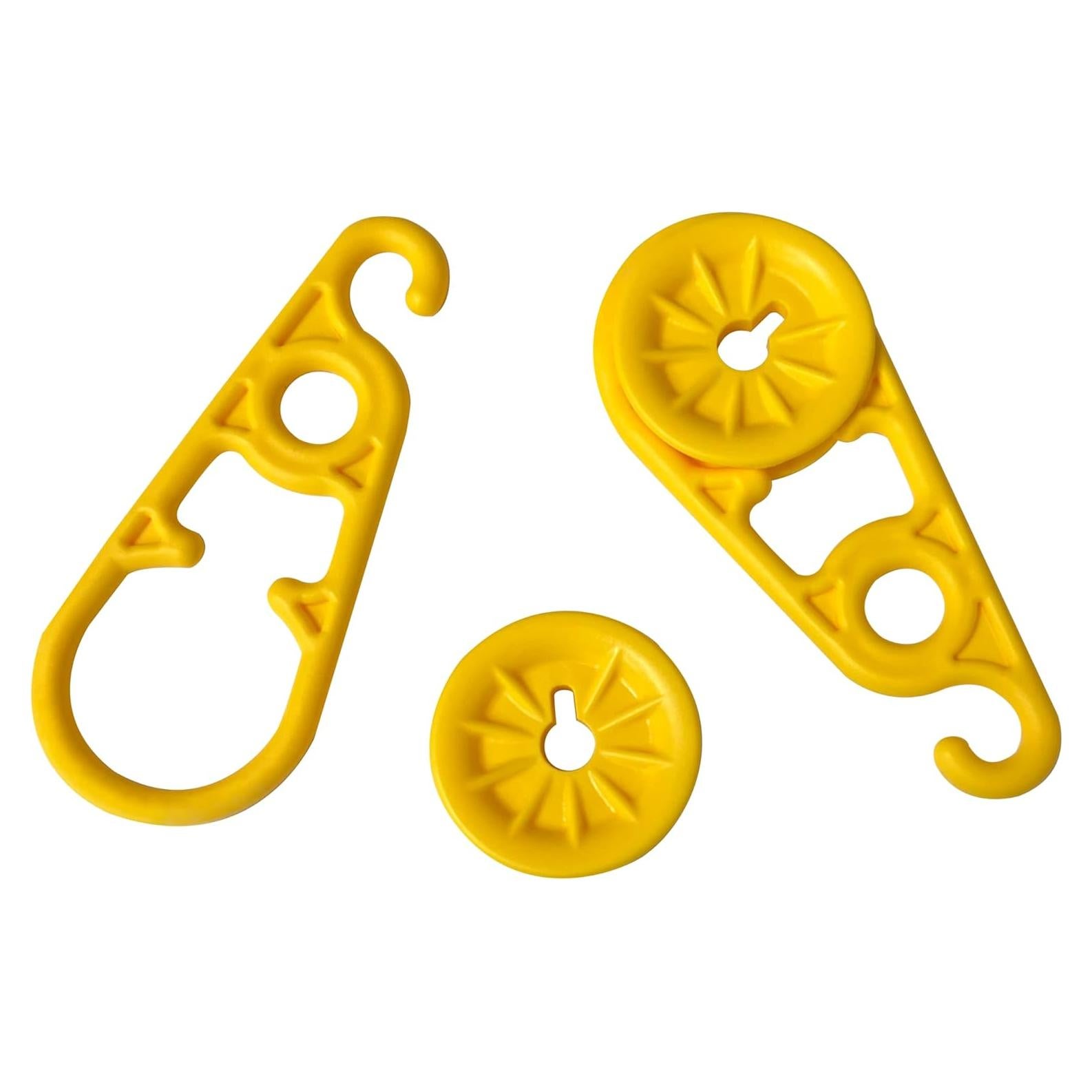 Clips de Presión AccuSharp Super Snaps Amarillo - Paquete de 6