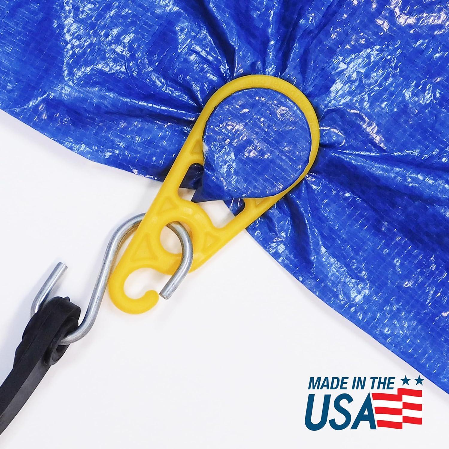 Clips de Presión AccuSharp Super Snaps Amarillo - Paquete de 6