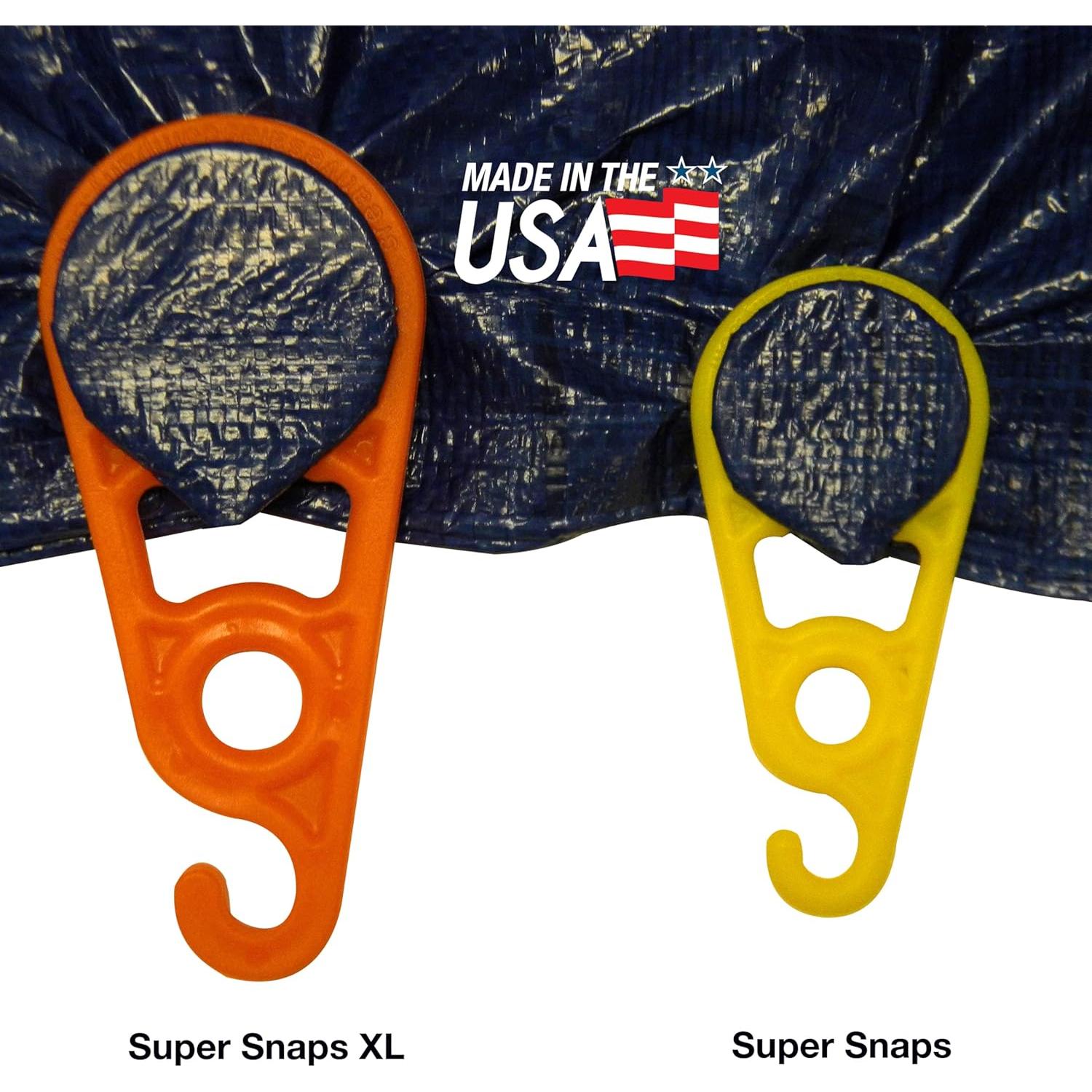 Clips de Presión AccuSharp Super Snaps Amarillo - Paquete de 6