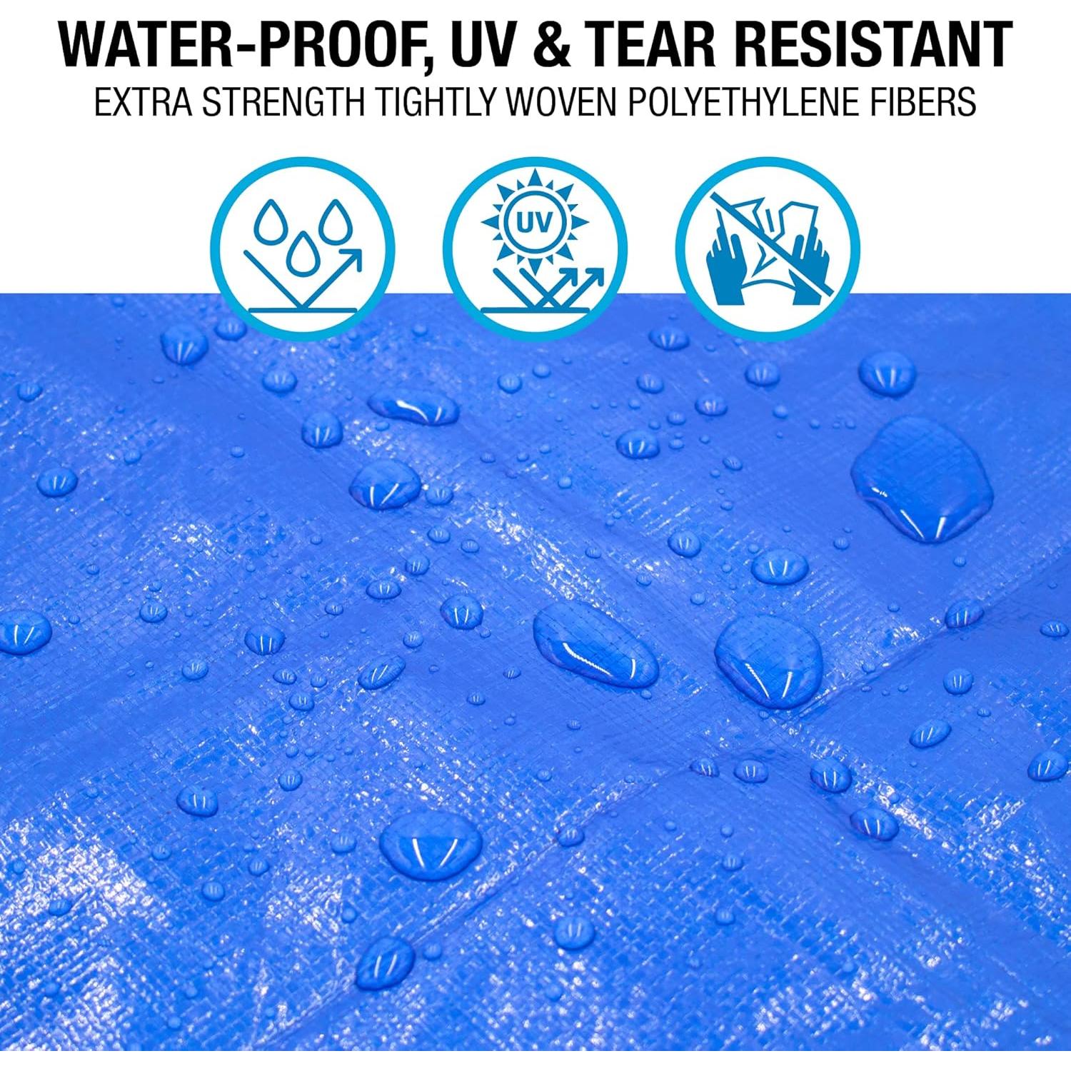 Lona Impermeable Multiusos Dry Gear 9x12 - Alta Durabilidad