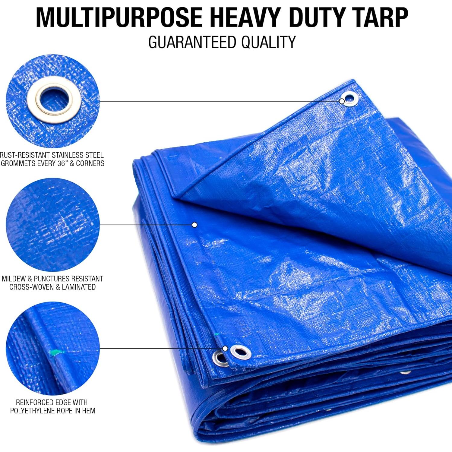 Lona Impermeable Multiusos Dry Gear 9x12 - Alta Durabilidad