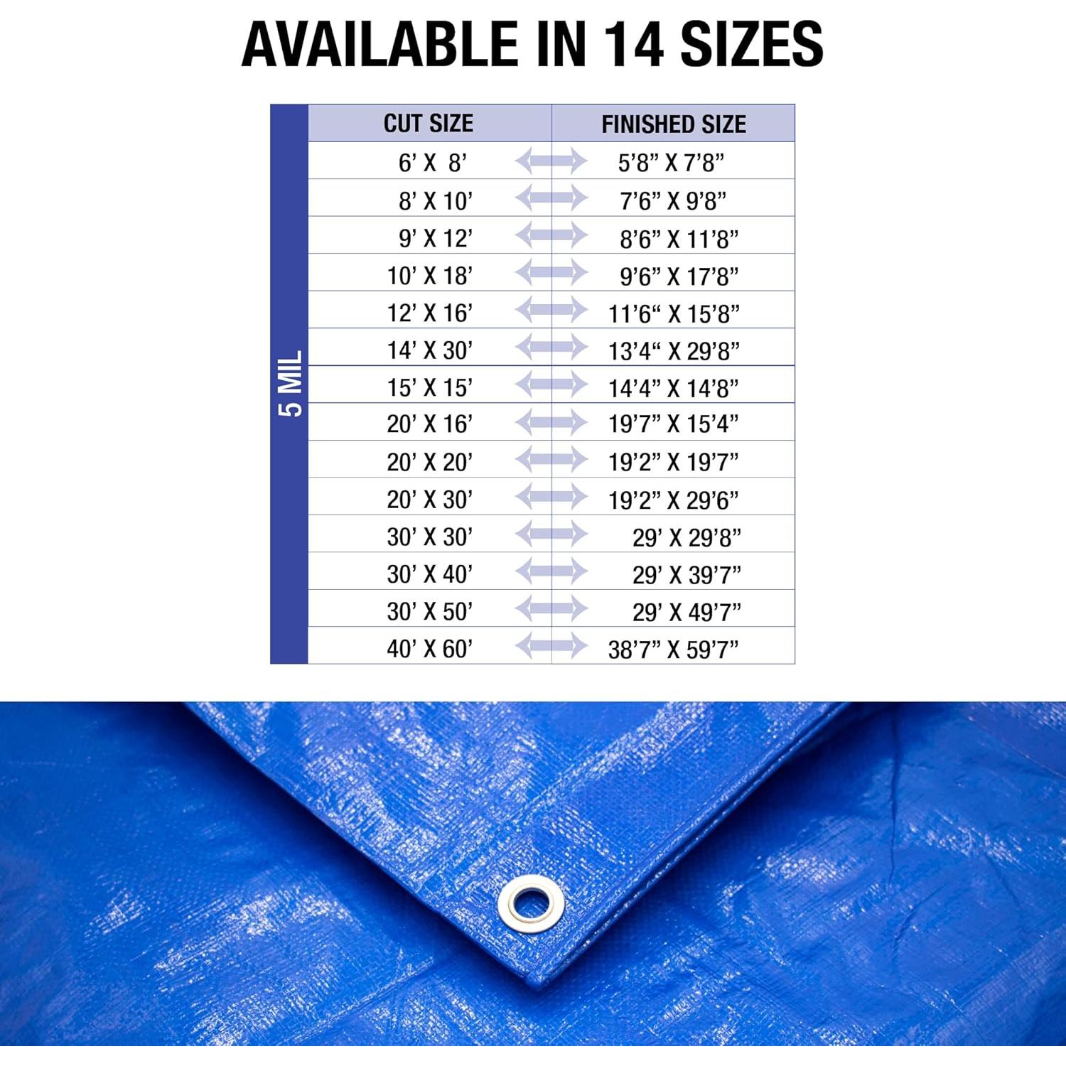 Lona Impermeable Multiusos Dry Gear 9x12 - Alta Durabilidad