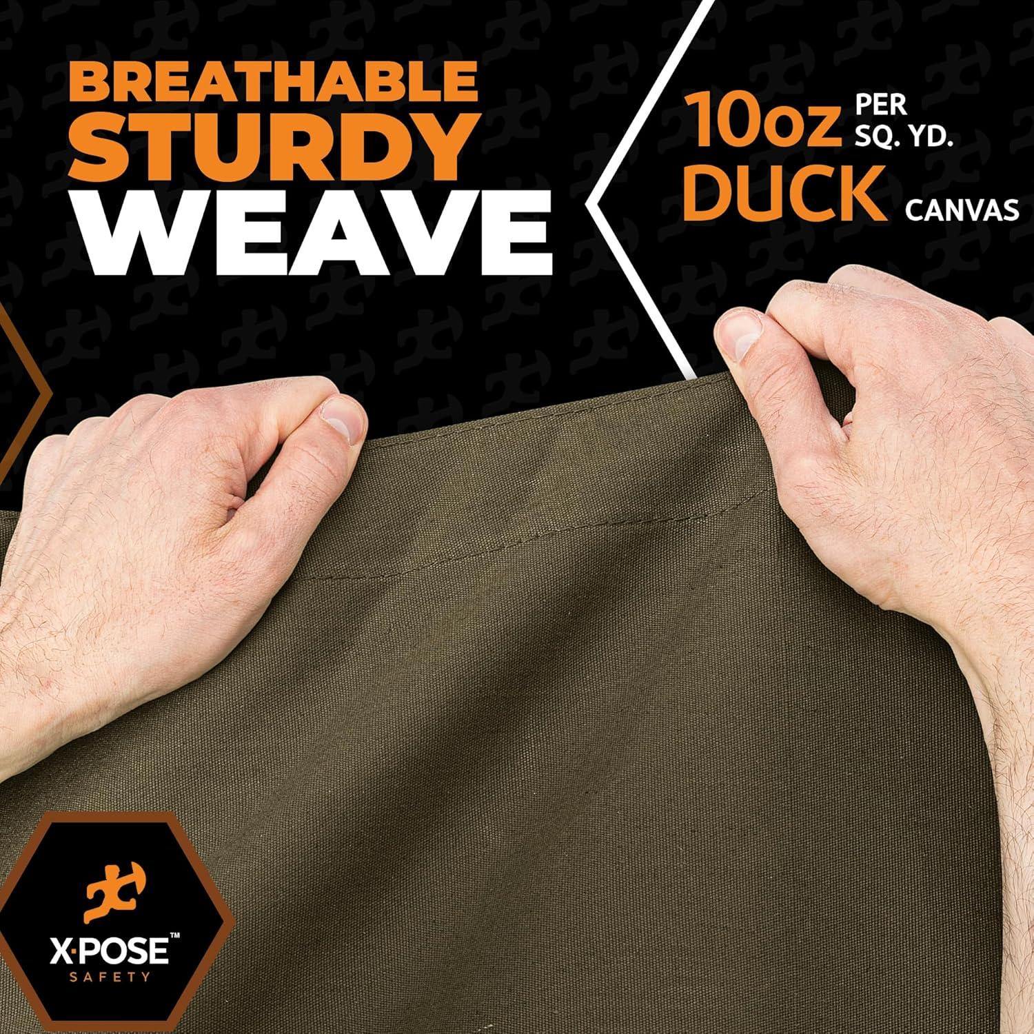 Lona de Seguridad Xpose 3.05m x 3.66m Verde Oliva Resistente al Agua