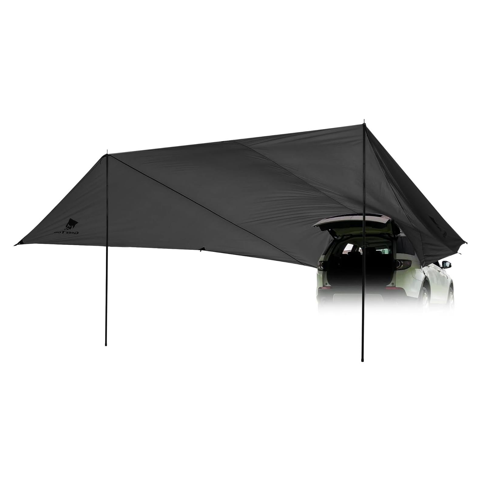 Toldo de Camping GEERTOP para Automóvil 196x263cm Impermeable