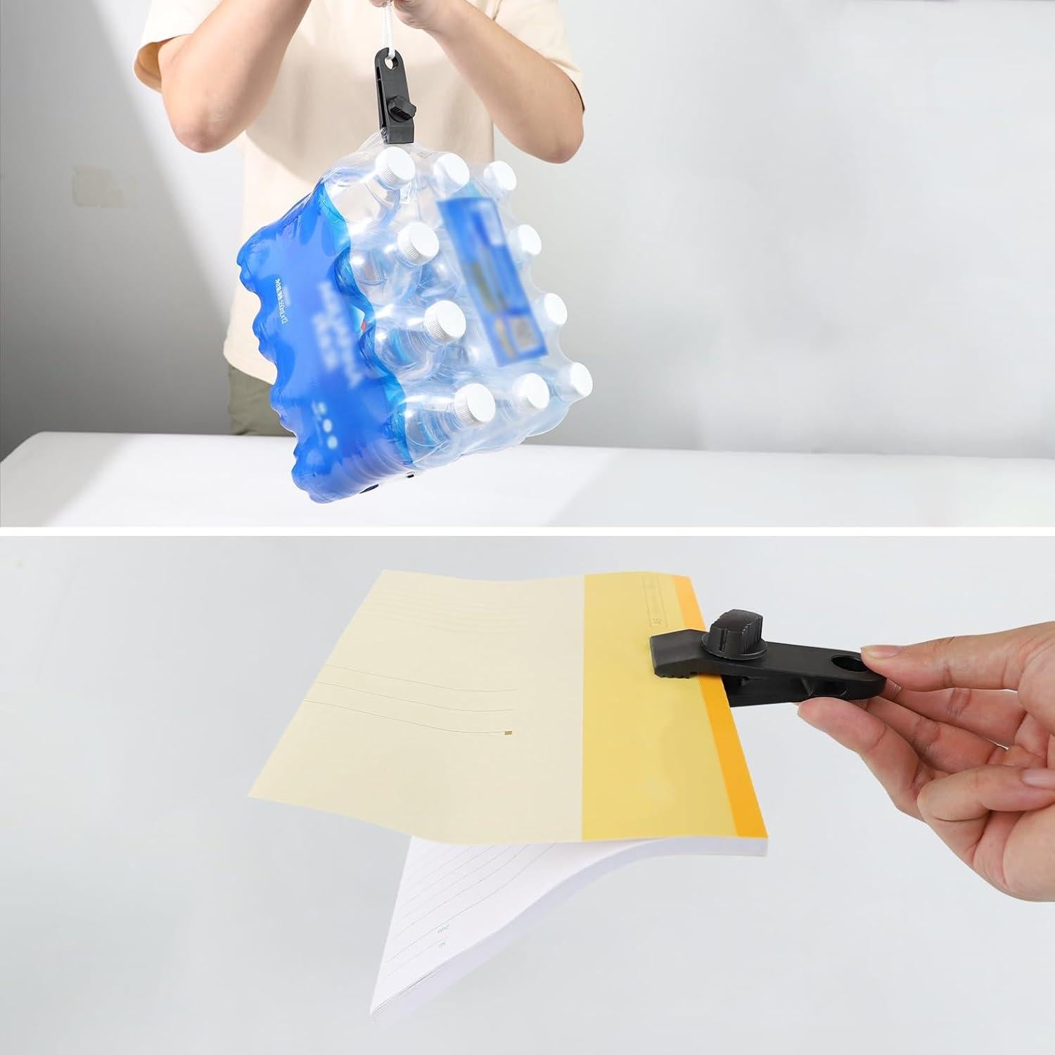 Clips de Lona HengLiSam 10 Pcs Alta Resistencia Impermeables