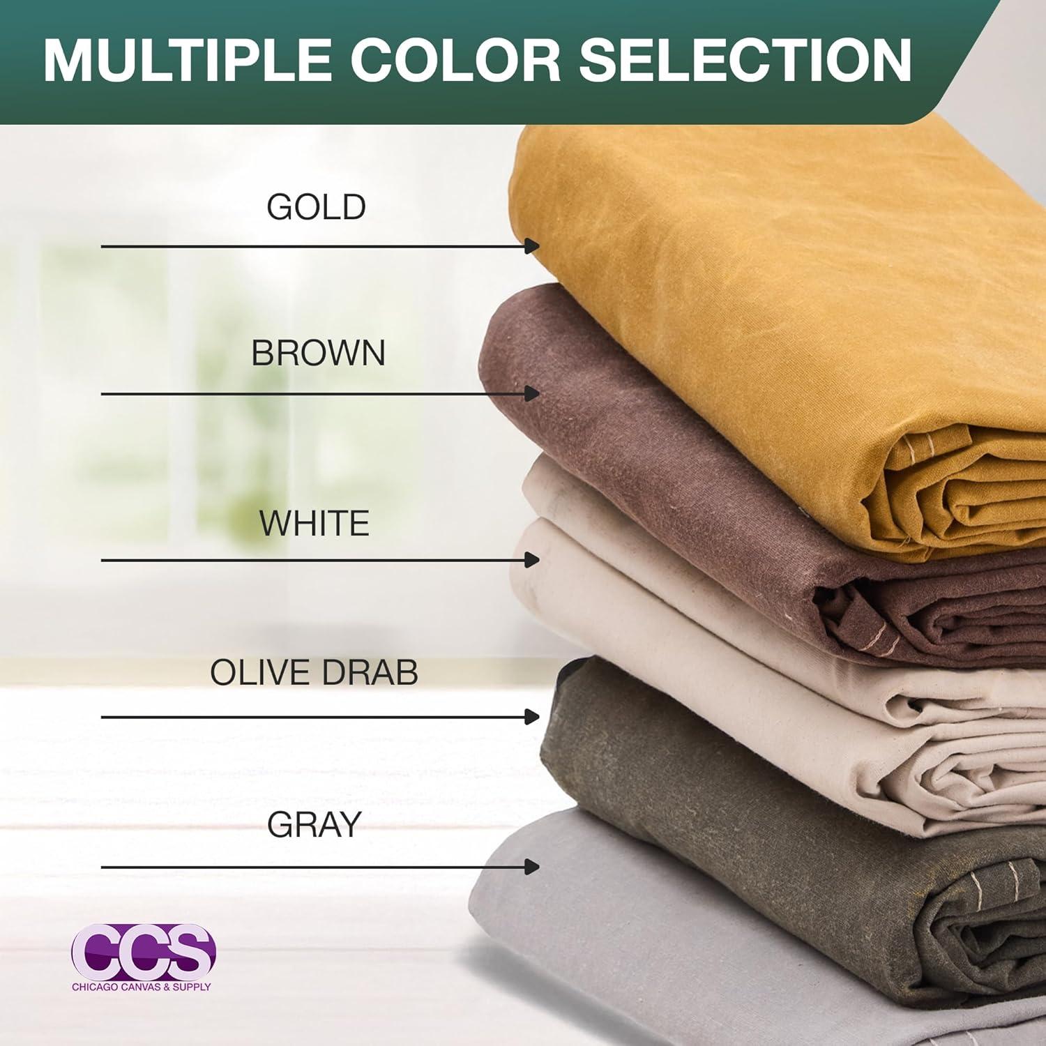 Cubierta Lona Impermeable CCS 3.05x3.66m Oro Resistente