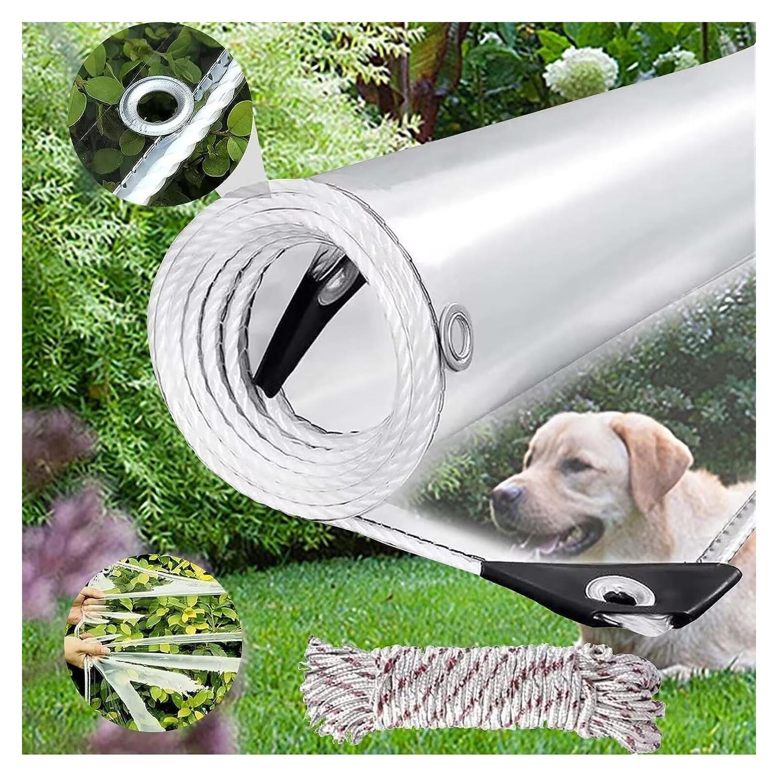 Lona Transparente 3x4.85m LCYY.JF Impermeable 14Mil