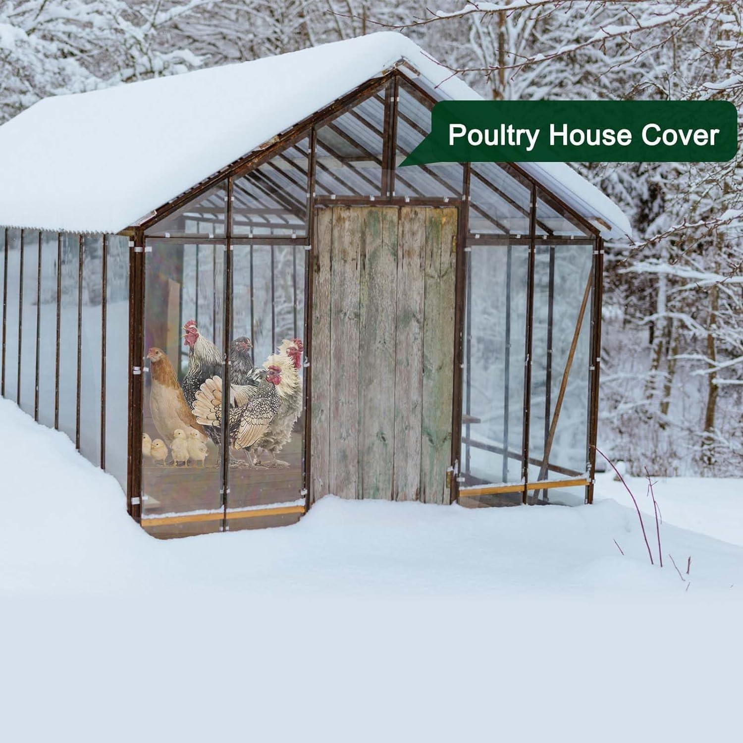 Lona Transparente 3x4.85m LCYY.JF Impermeable 14Mil