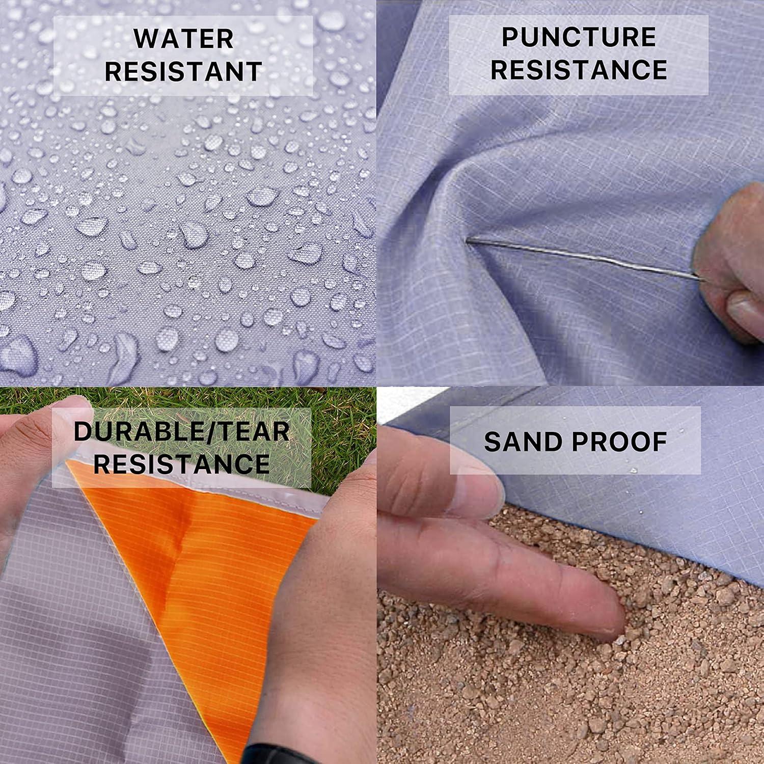 Manta de Picnic Plegable BROWNTREK 152x142cm Impermeable