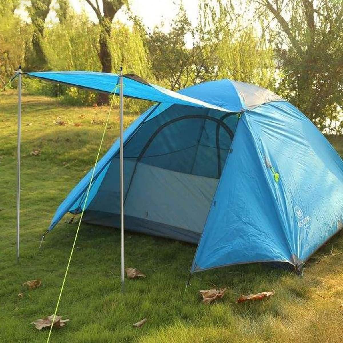 Postes Ajustables SAN LIKE para Tarp 81 a 241 cm - Set de 2