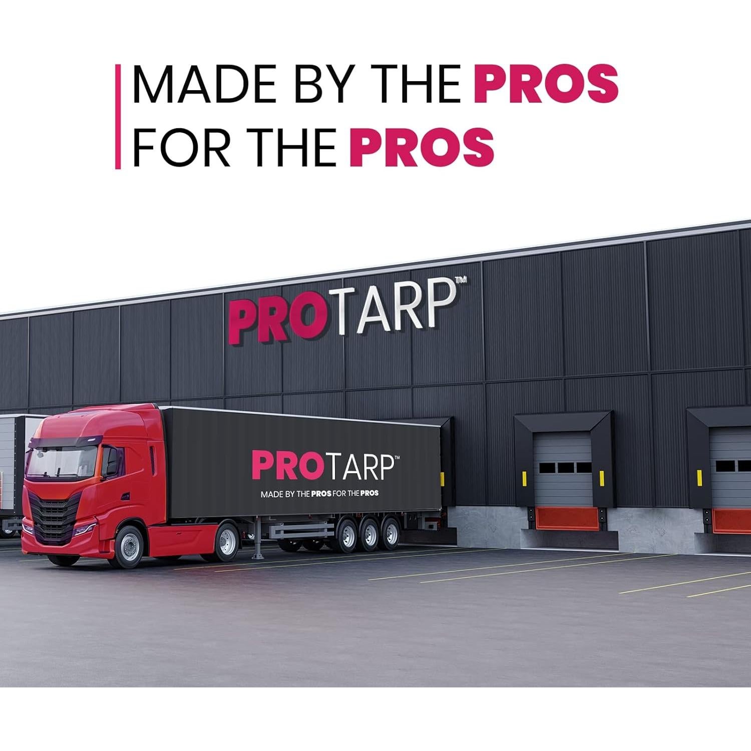 Lona PROTARP 7.32x7.32m Azul 22 Mil Impermeable UV Resistente