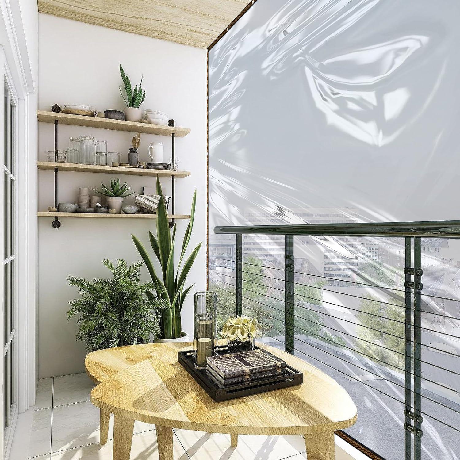 Lona Transparente Impermeable Aulock 2.99x2.99m 5mil