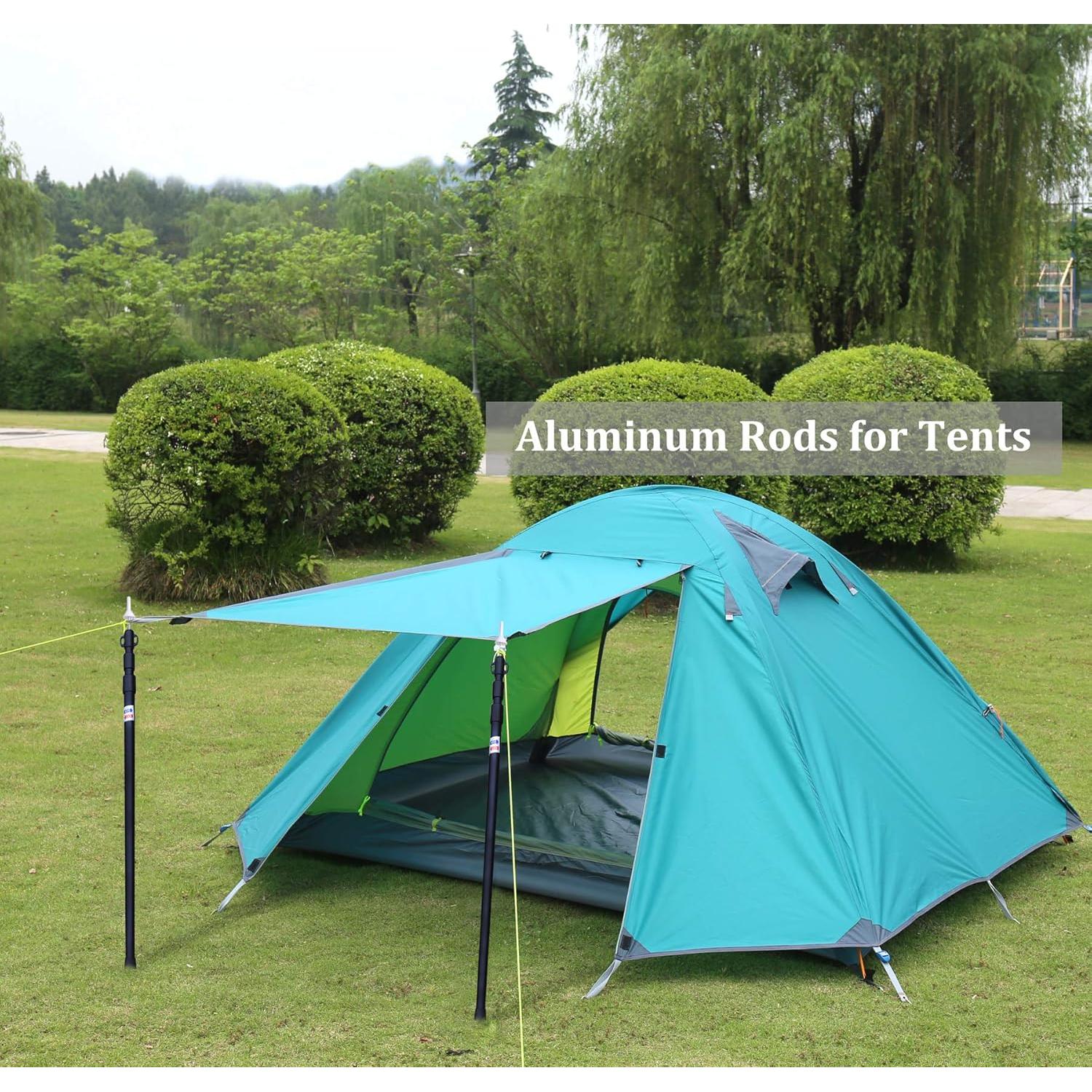 Poste de Camping Ajustable HIKEMAN Aluminio 90-230cm