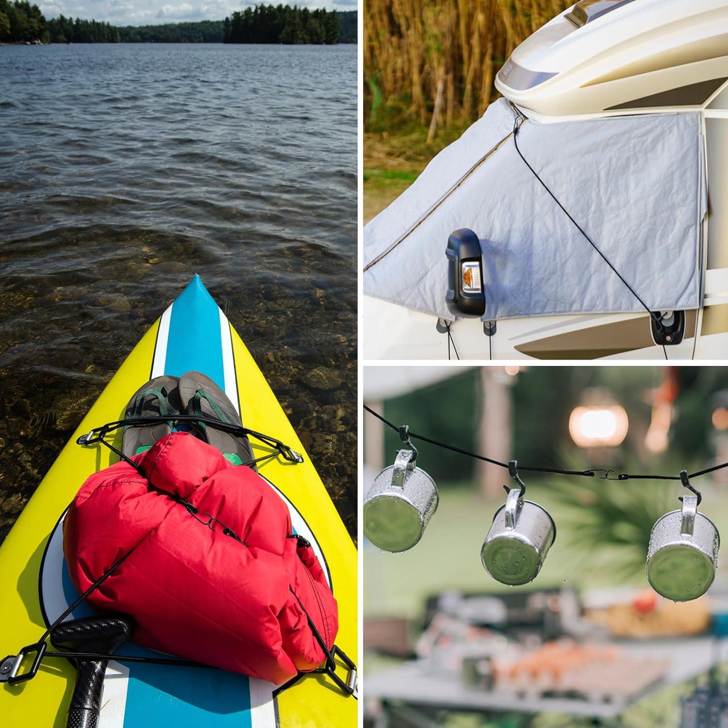 Cuerda elástica Kinzomor 101.6 cm alta resistencia 10 unidades