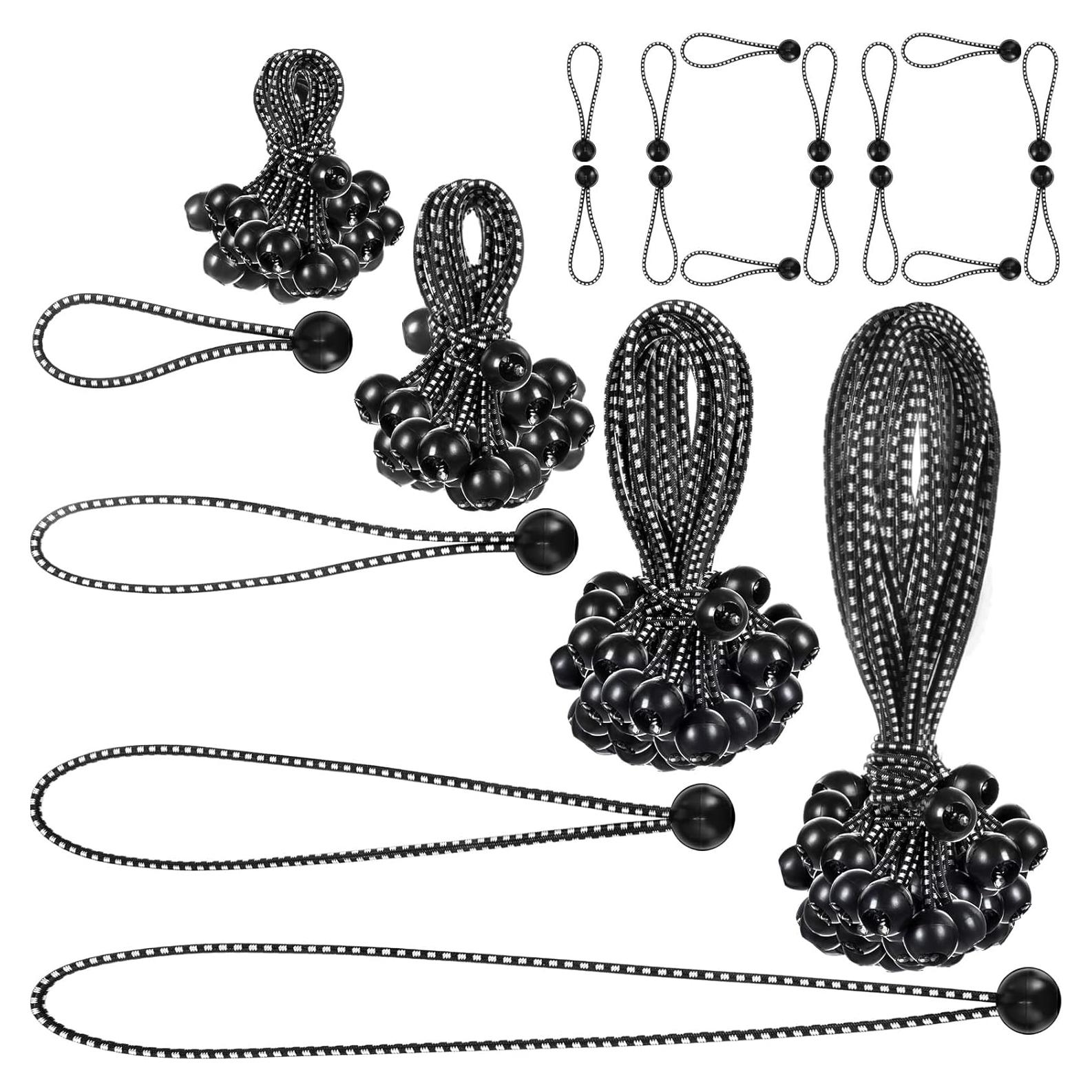 100 Cuerdas Bungee Wowangce 4-11 Pulgadas Resistentes UV