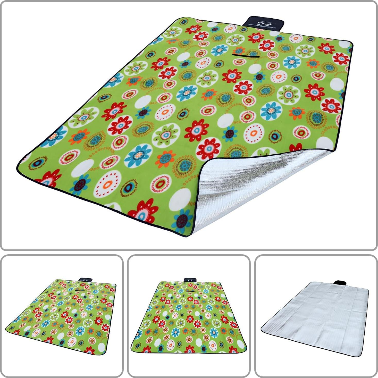 Manta de Picnic Impermeable Wind Tour 1.98x1.98m Girasol