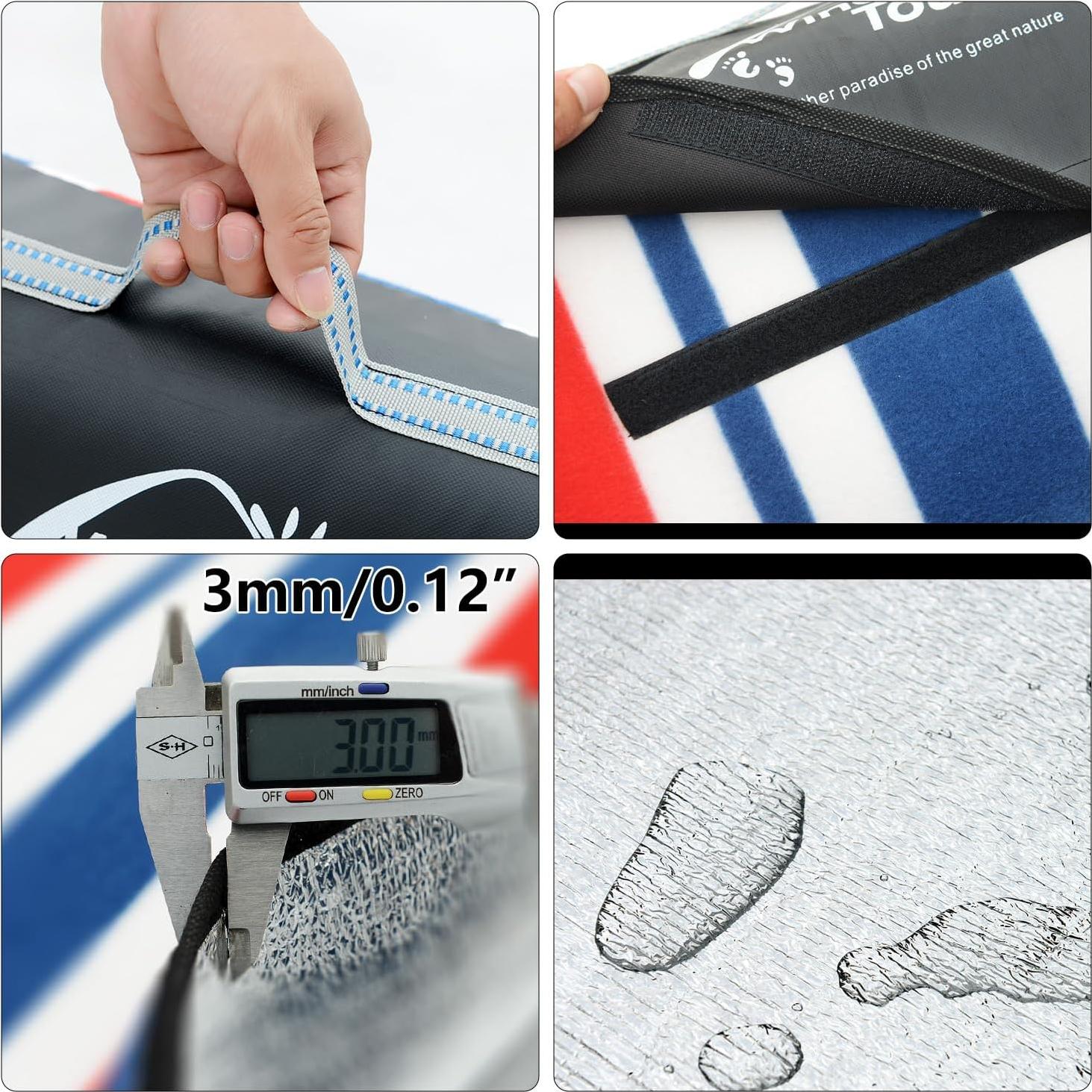 Manta de Picnic Impermeable Wind Tour 1.98x1.98m Girasol