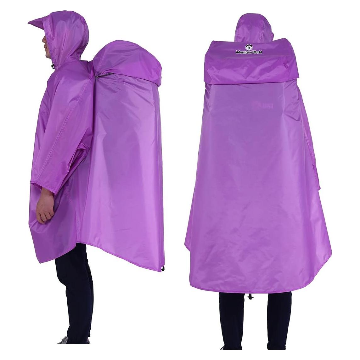 Poncho Impermeable GloboTrekker para Mochila - Aventura World