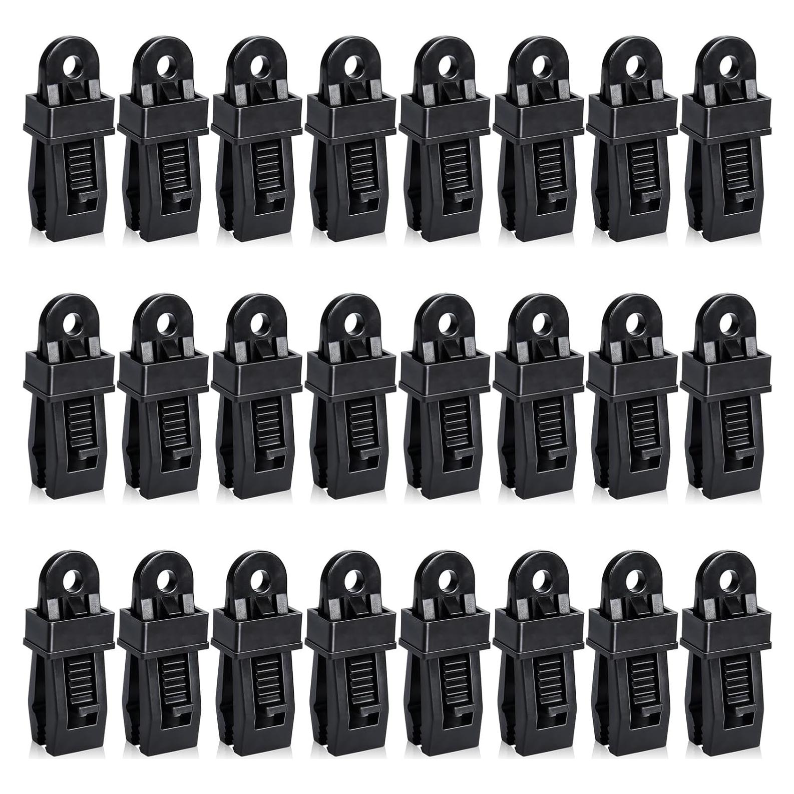 Pinzas para Lonas COCOMK 24 Pcs Alta Resistencia Impermeables