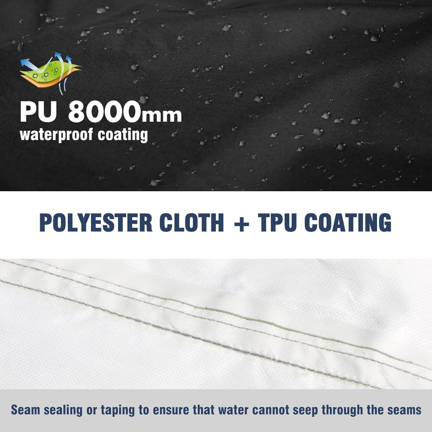 Poncho de Lluvia Impermeable Anyoo para Mujeres - Ligero y Reutilizable