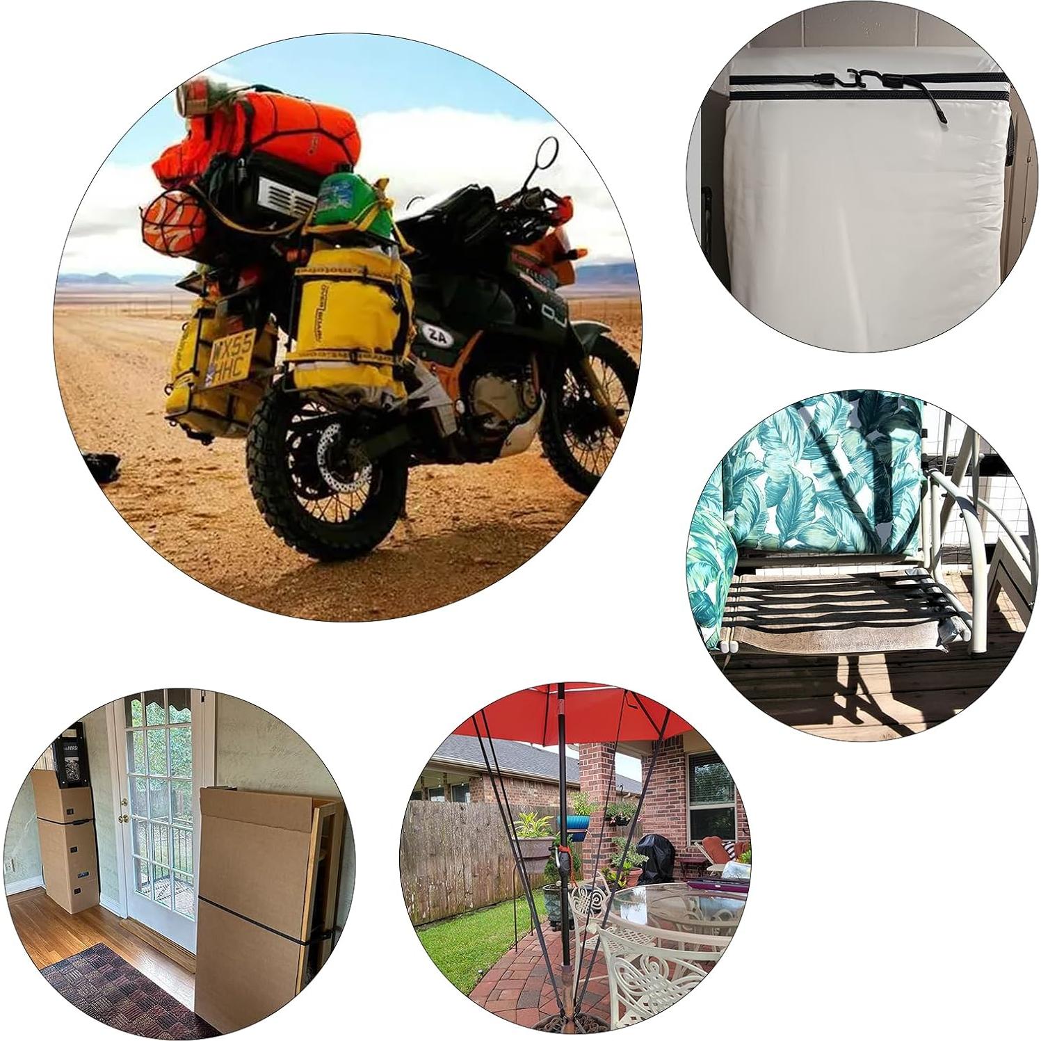 Cuerdas Elásticas Ajustables XSTRAP STANDARD 4PCS 101.6 cm