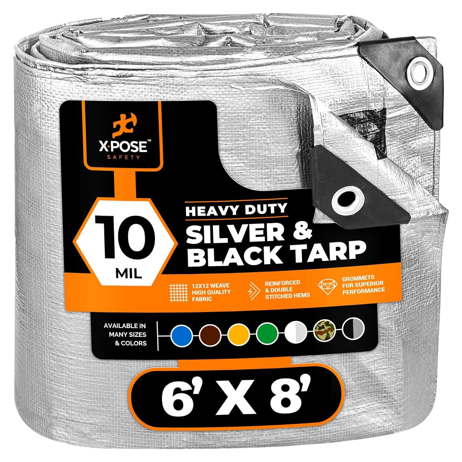 Lona de Polietileno Xpose Safety 1.83x2.44m 0.25cm Impermeable