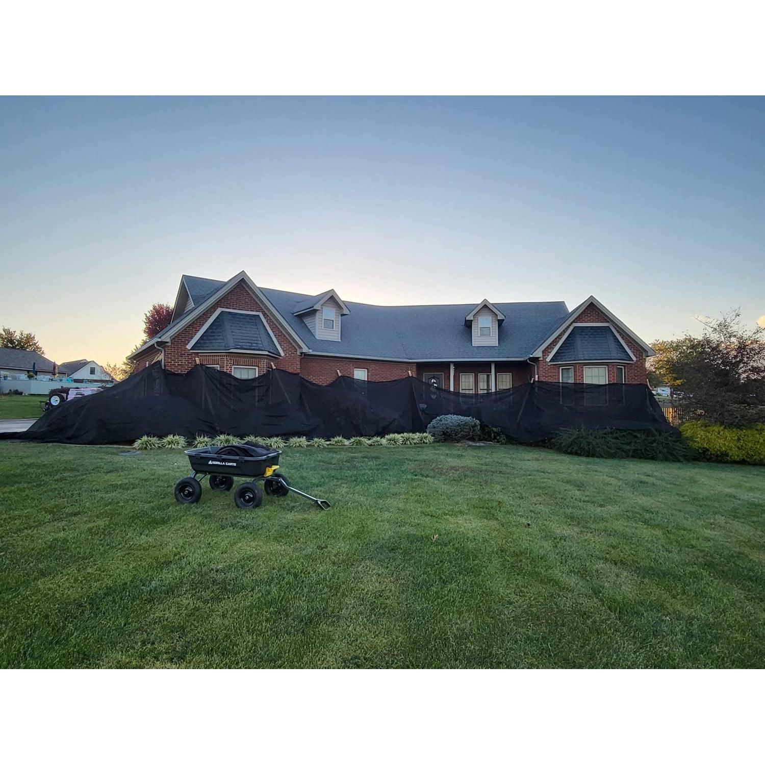 Lona de Malla Mytee 10oz 2 Paquete 3x4m 50% Sombra PVC