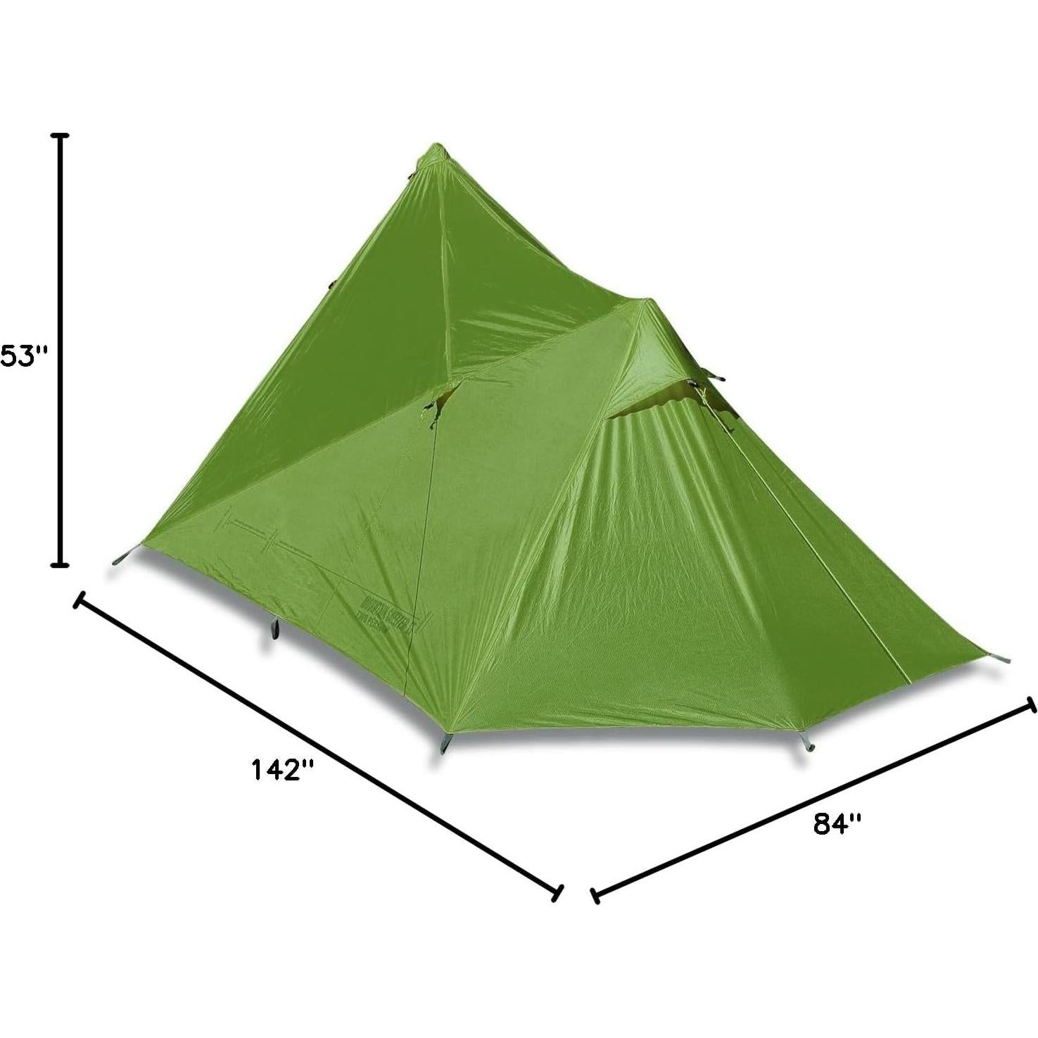 Refugio Tarp Mountainsmith LT para 2 Personas 3 Temporadas Verde