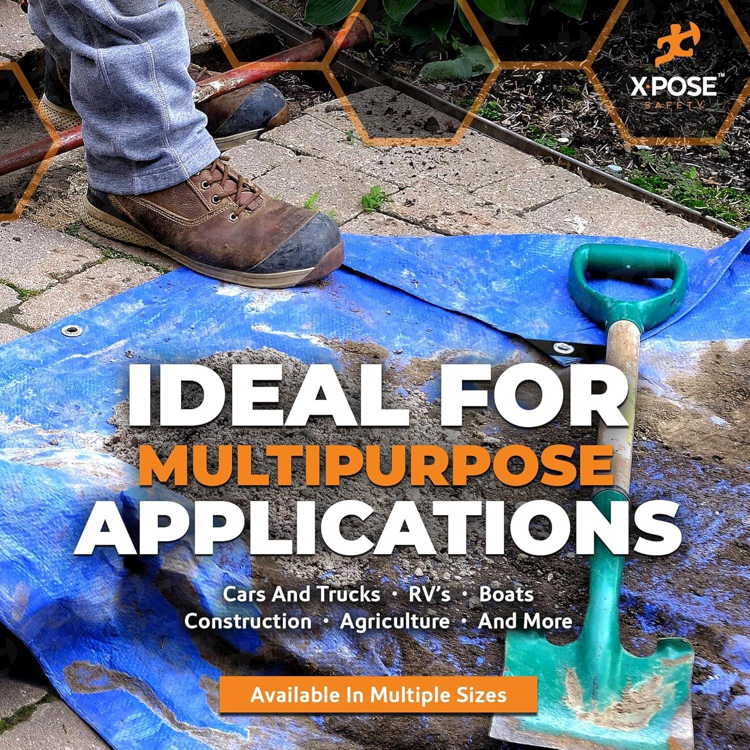 Lona Azul de Polietileno Xpose Safety 213x152 cm Impermeable