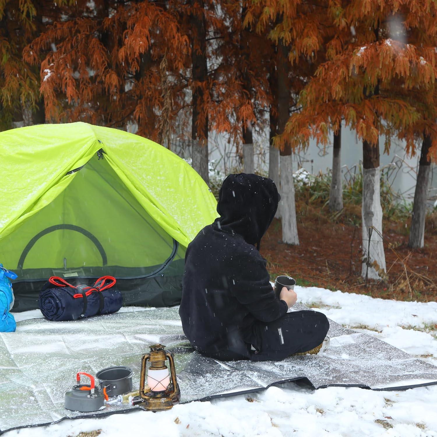 Mantas de Emergencia RedSwing 4 Pack Térmicas Impermeables 150x210cm