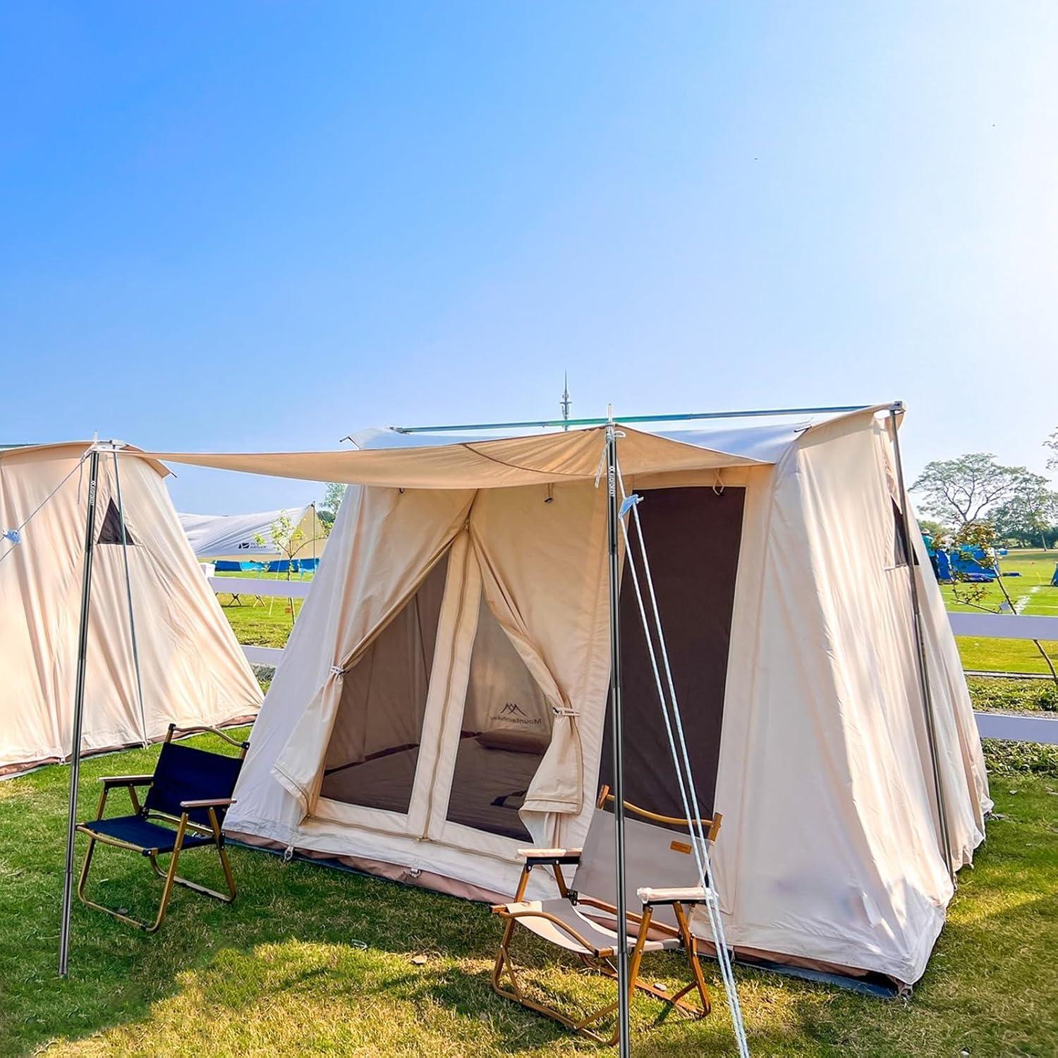 Postes ajustables para tienda AVOFOREST 79-193cm 2pcs