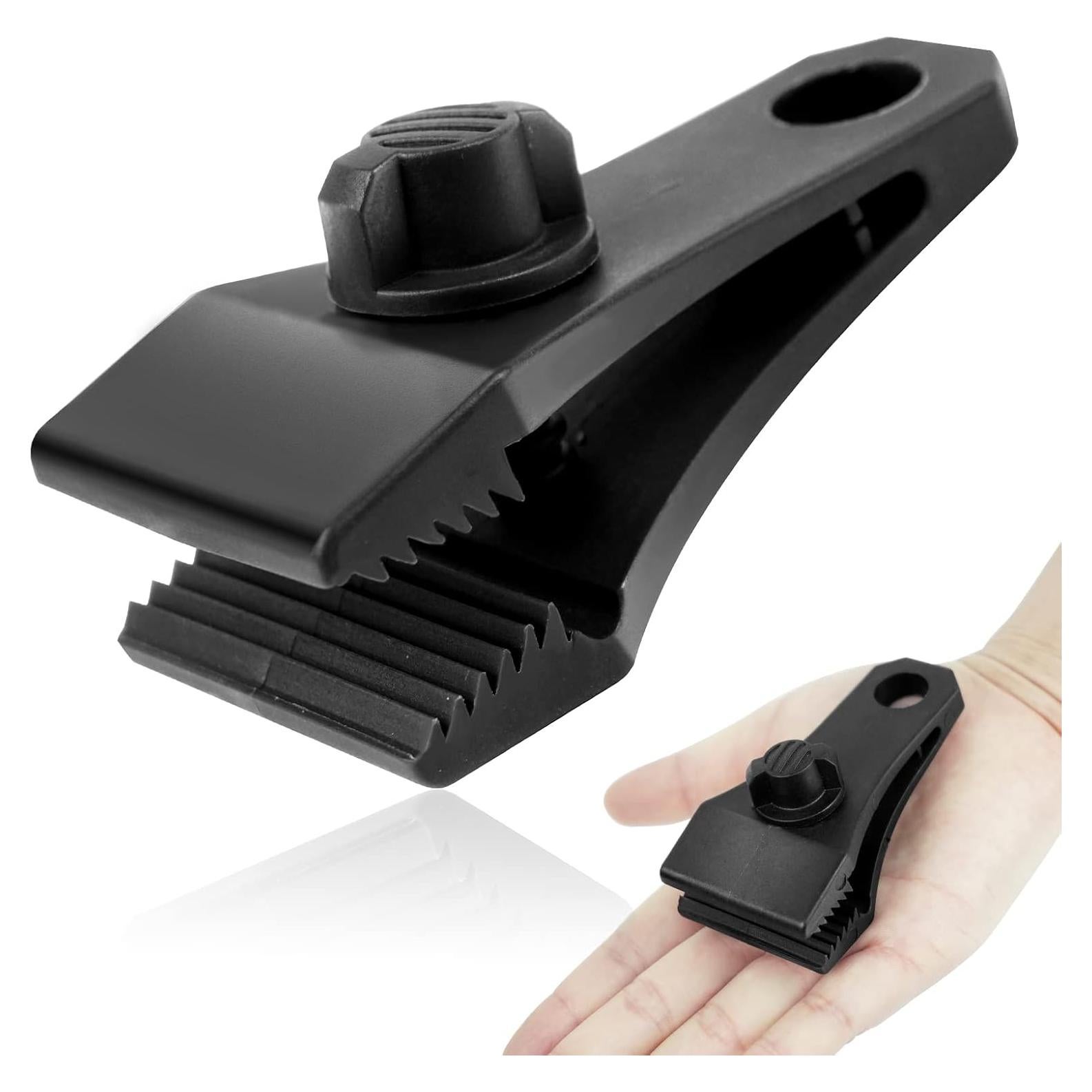 30 Clips de Lona Alta Resistencia AMURS con 100 Bridas