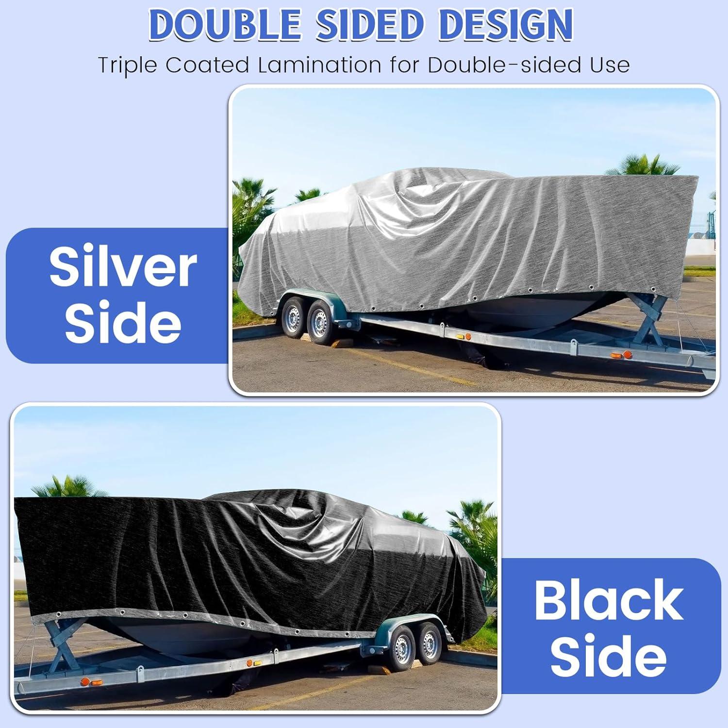 Lona Impermeable Homiton 3.05m x 3.66m 14 Mil Resistente UV