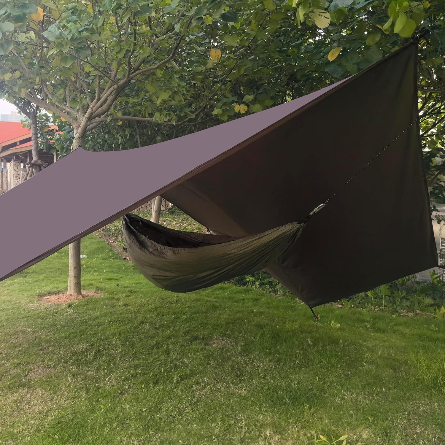 Alfombra de Suelo Impermeable HipierFx 406x406 cm Octágono Marrón